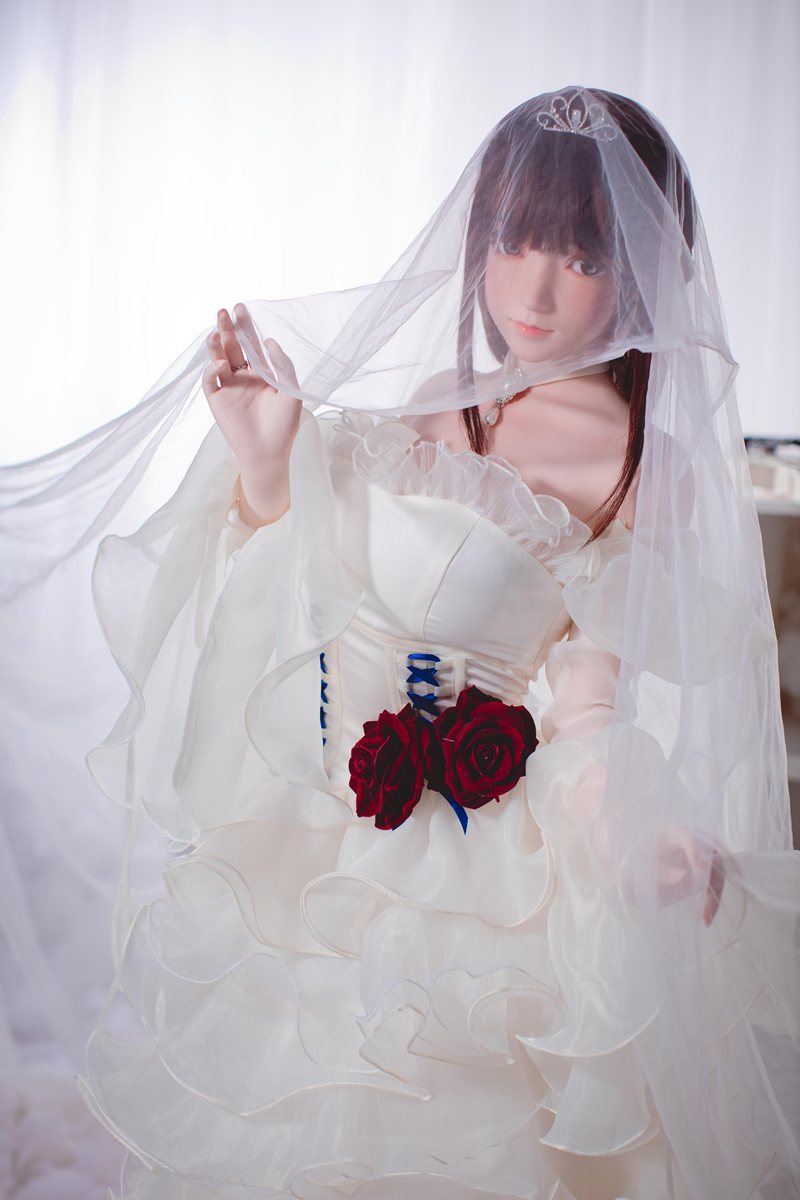 Xinyang sekso lėlė (FUDoll 148 cm D puodelis # J012 silikonas)