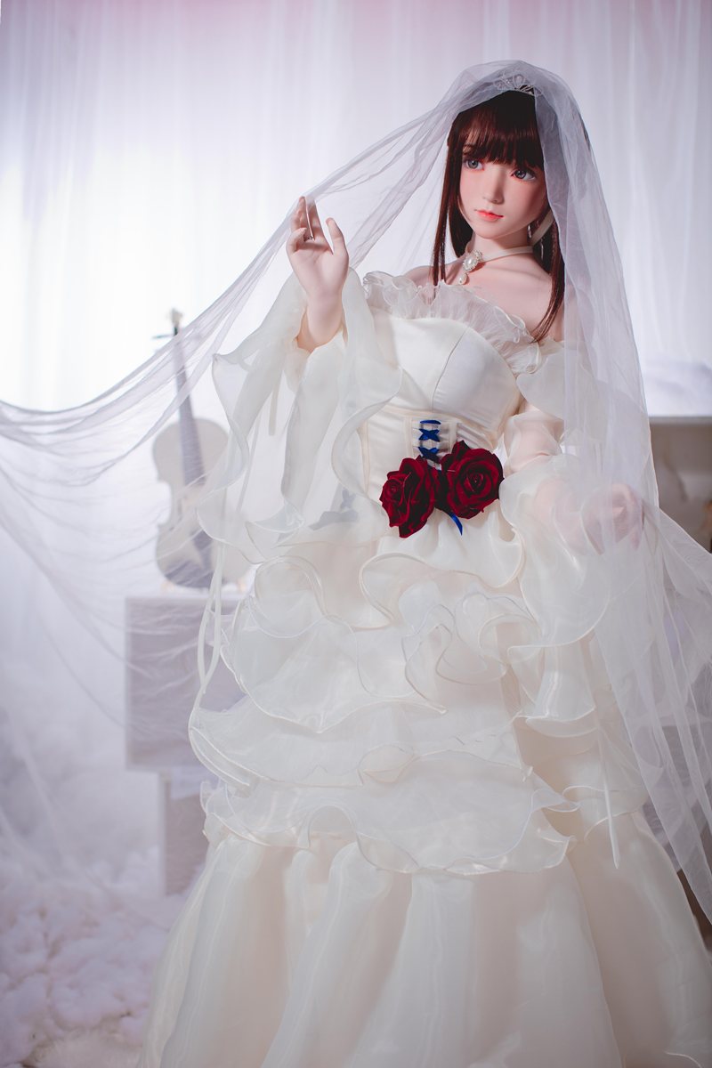 Xinyang sekso lėlė (FUDoll 148 cm D puodelis # J012 silikonas)