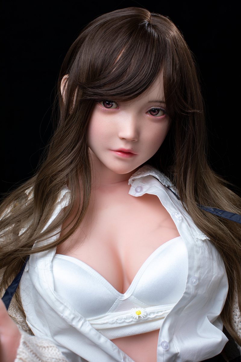 Sekso lėlė Aijia (FUDoll 148 cm D puodelis # J009 TPE + silikonas)