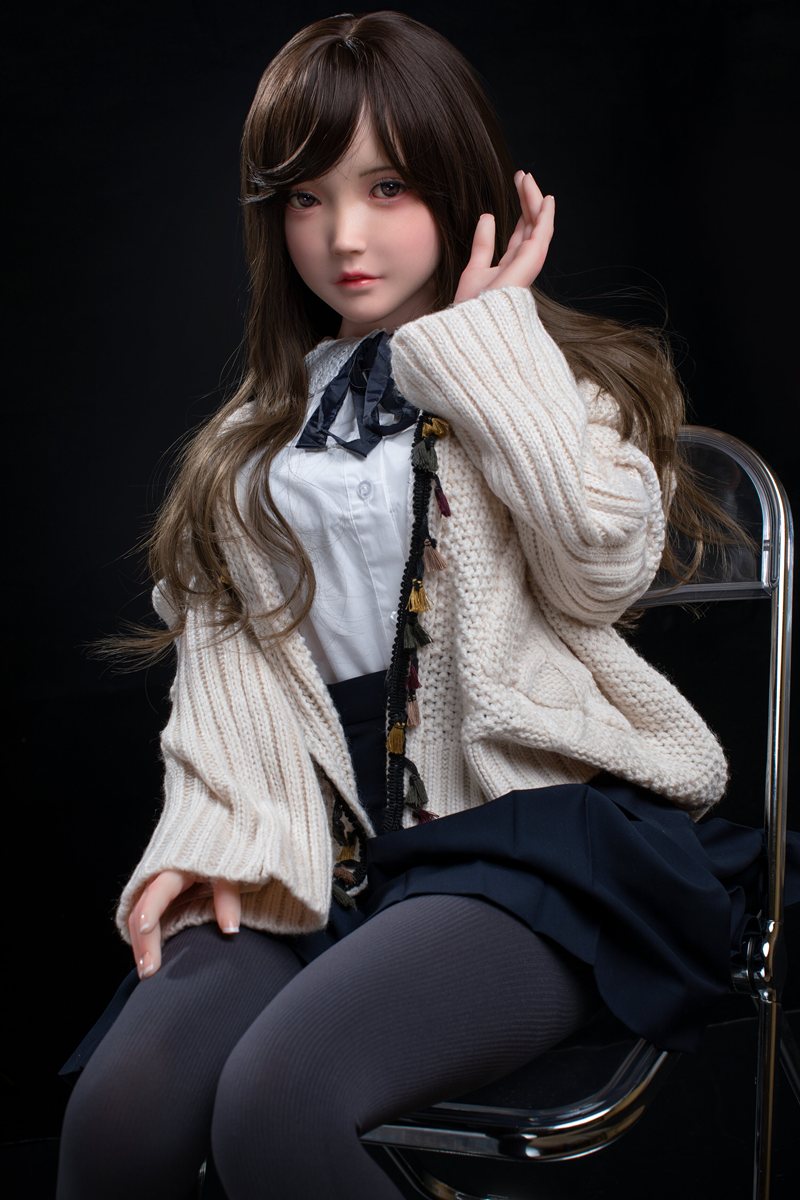 Sekso lėlė Aijia (FUDoll 148 cm D puodelis # J009 TPE + silikonas)