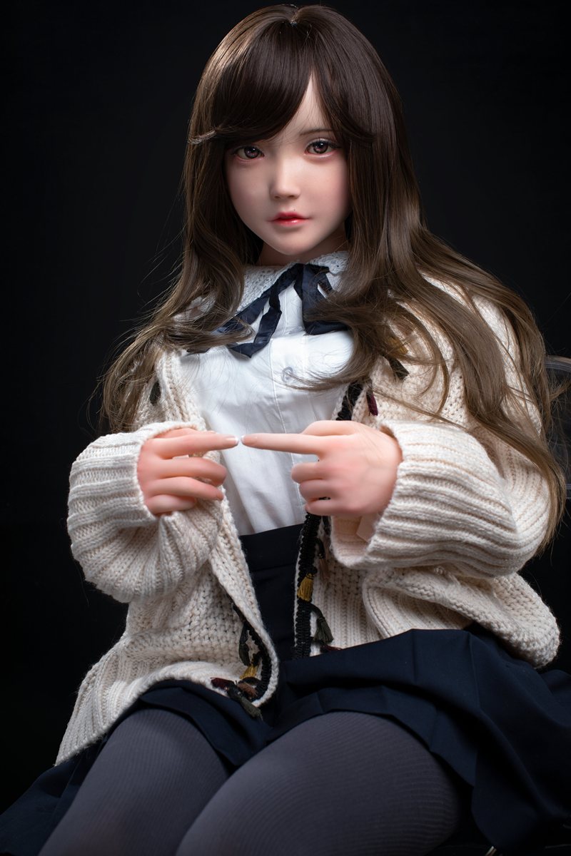 Sekso lėlė Aijia (FUDoll 148 cm D puodelis # J009 TPE + silikonas)