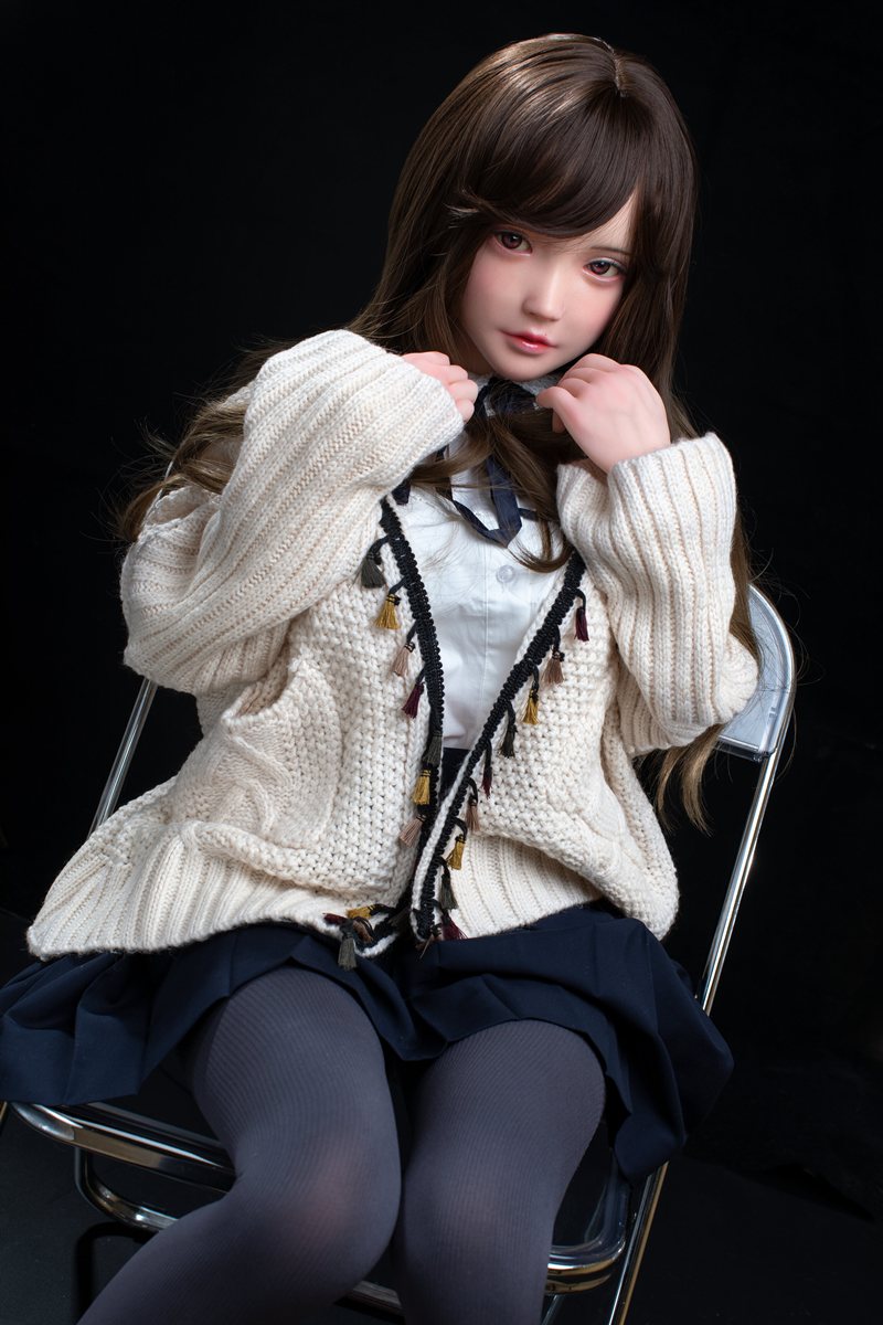 Sekso lėlė Aijia (FUDoll 148 cm D puodelis # J009 TPE + silikonas)