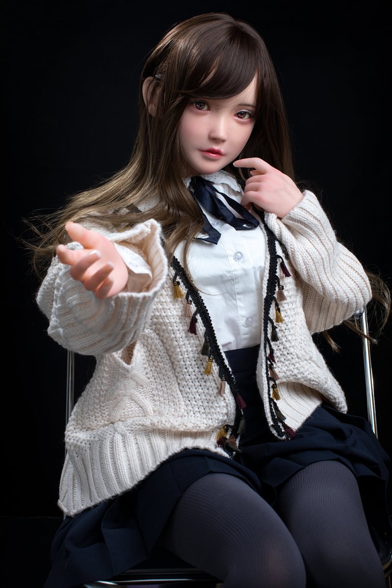 Sekso lėlė Aijia (FUDoll 148 cm D puodelis # J009 TPE + silikonas)