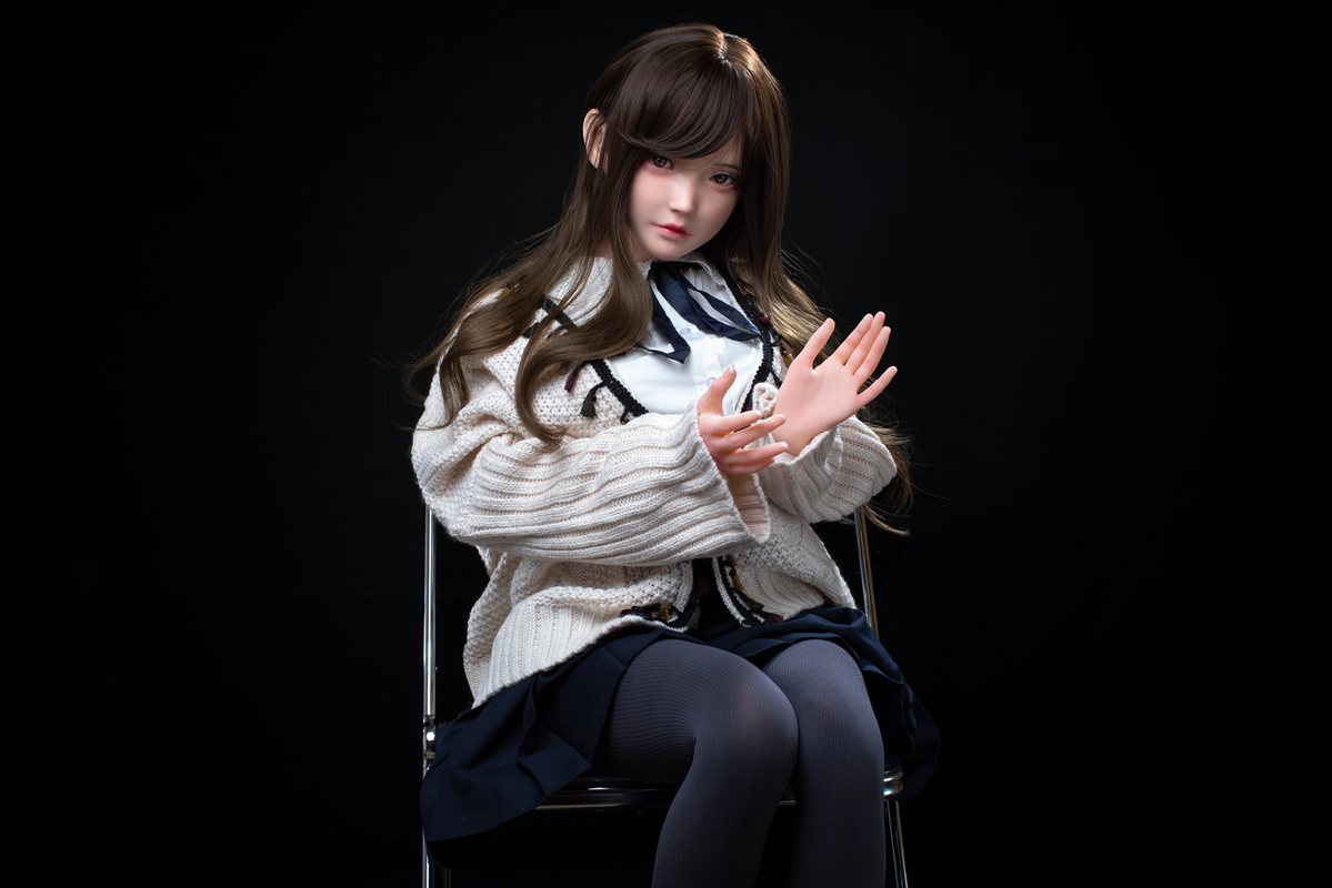 Sekso lėlė Aijia (FUDoll 148 cm D puodelis # J009 TPE + silikonas)