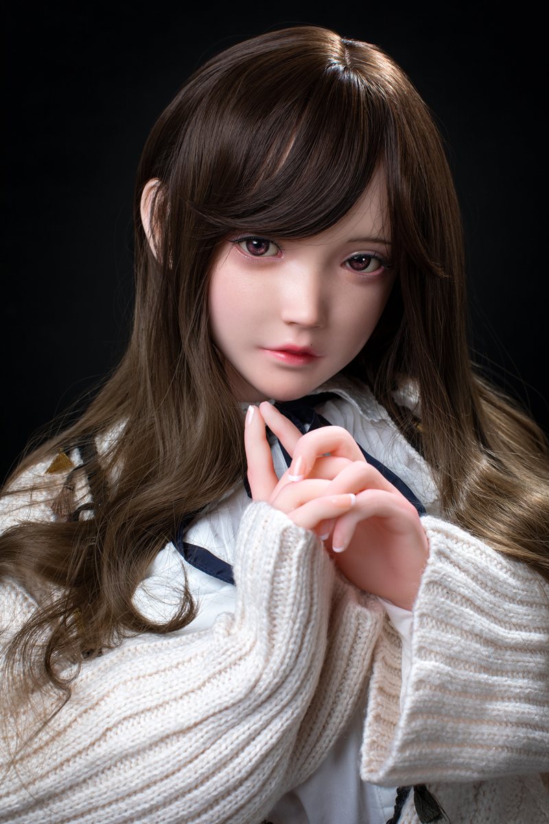 Sekso lėlė Aijia (FUDoll 148 cm D puodelis # J009 TPE + silikonas)