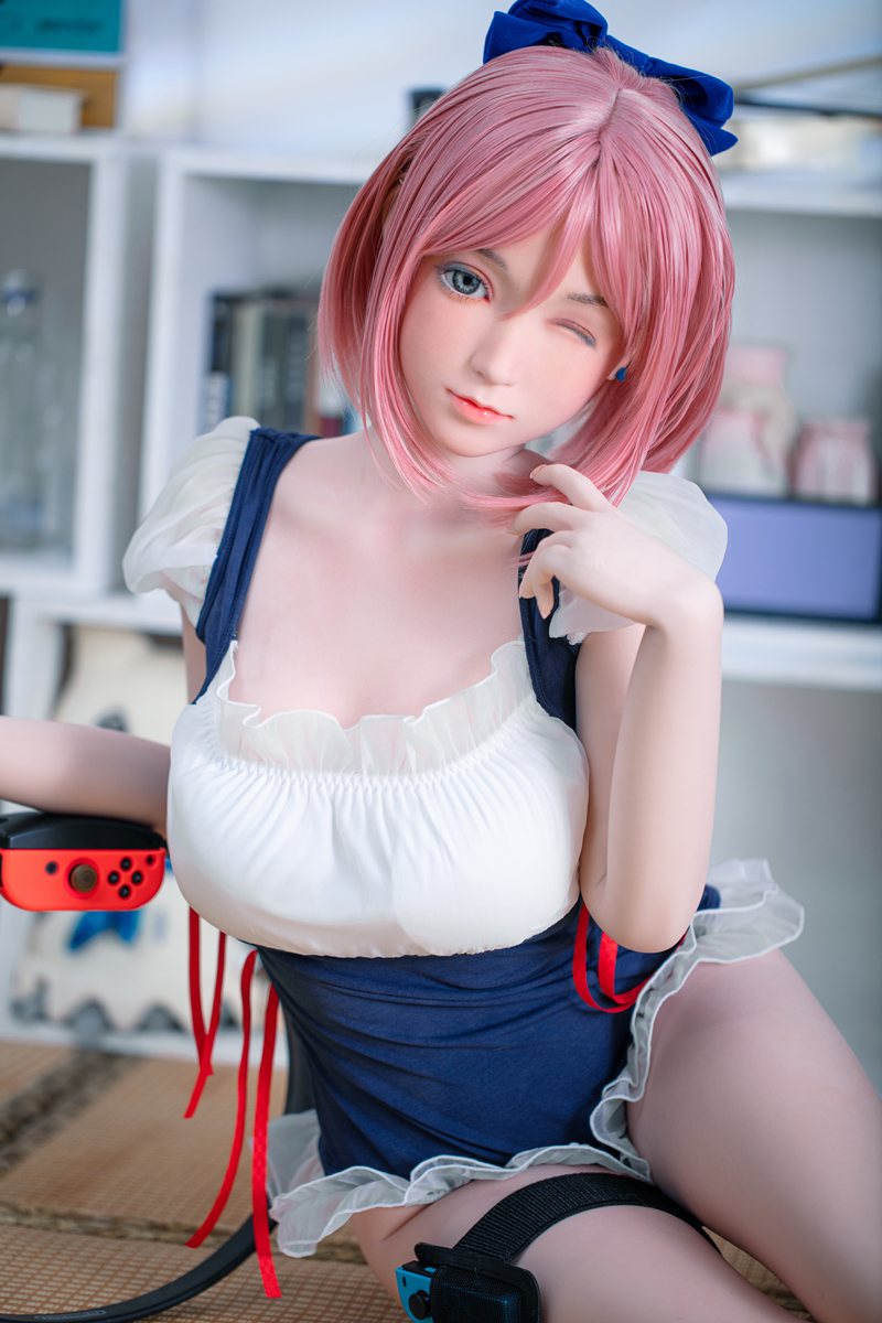 Fengxinzi sekso lėlė (FUDoll 148 cm D puodelis # J011 silikonas)