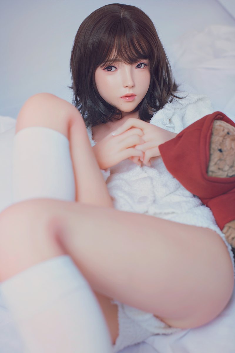 Sekso lėlė Miyuki (FUDoll 150 cm B puodelis # J014 TPE + silikonas)