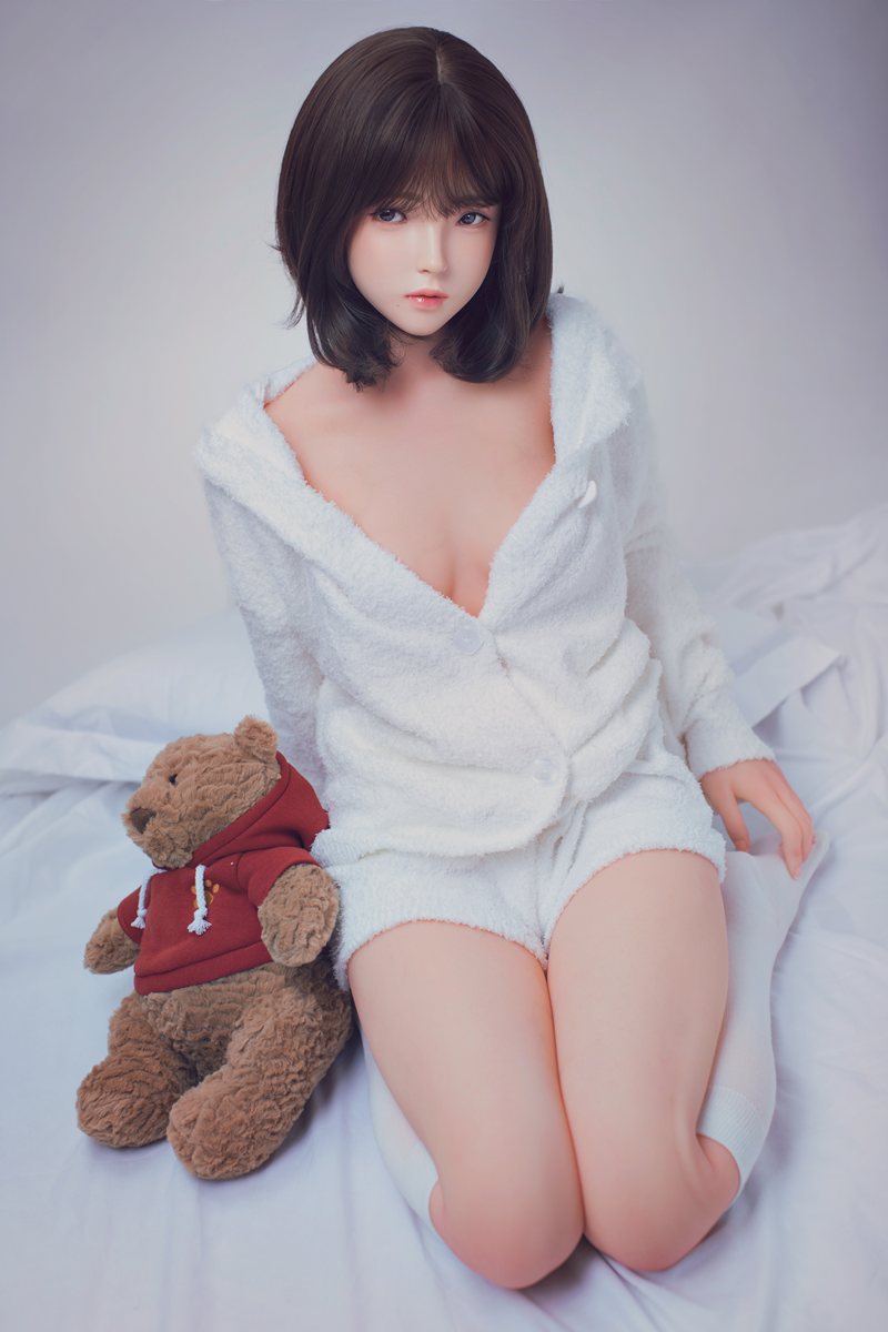 Sekso lėlė Miyuki (FUDoll 150 cm B puodelis # J014 TPE + silikonas)