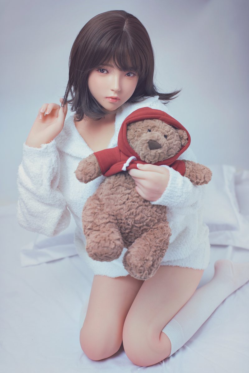 Sekso lėlė Miyuki (FUDoll 150 cm B puodelis # J014 TPE + silikonas)