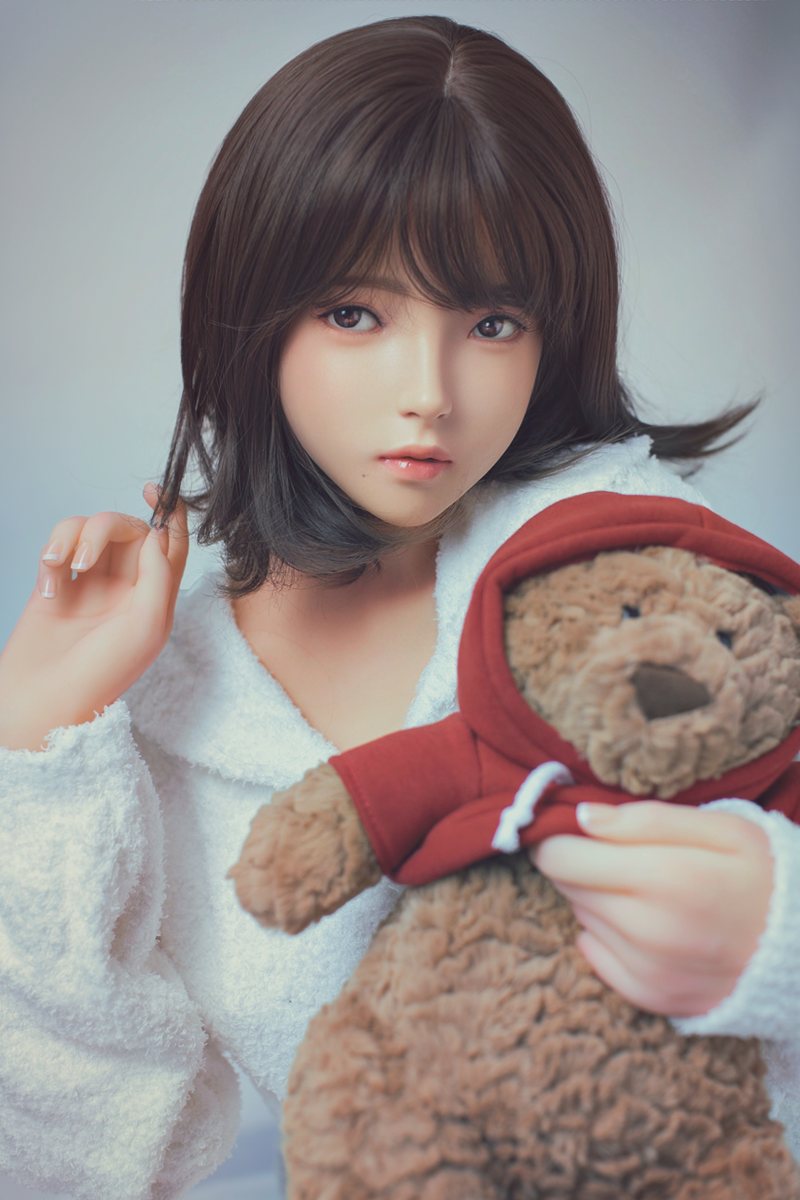 Sekso lėlė Miyuki (FUDoll 150 cm B puodelis # J014 TPE + silikonas)