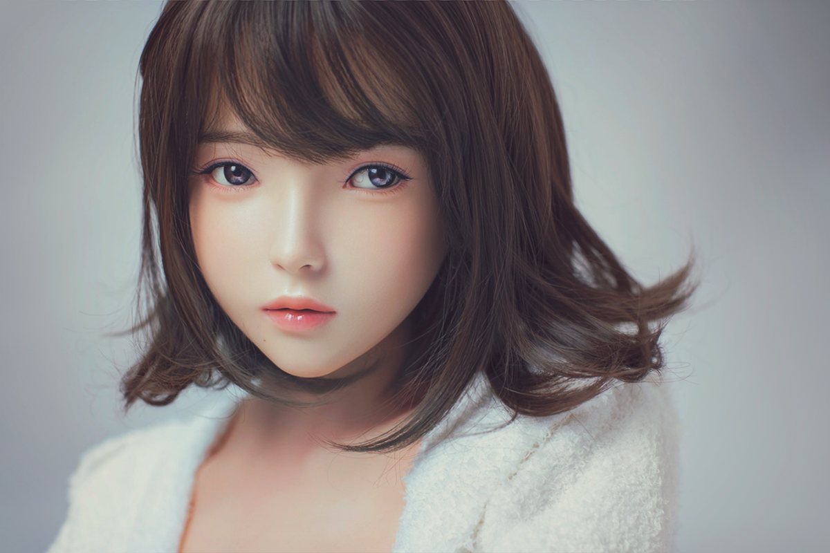 Sekso lėlė Miyuki (FUDoll 150 cm B puodelis # J014 TPE + silikonas)