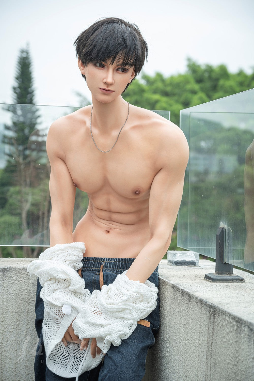 Gavino vyriška sekso lėlė (Jiusheng 180cm #2M Silicone)