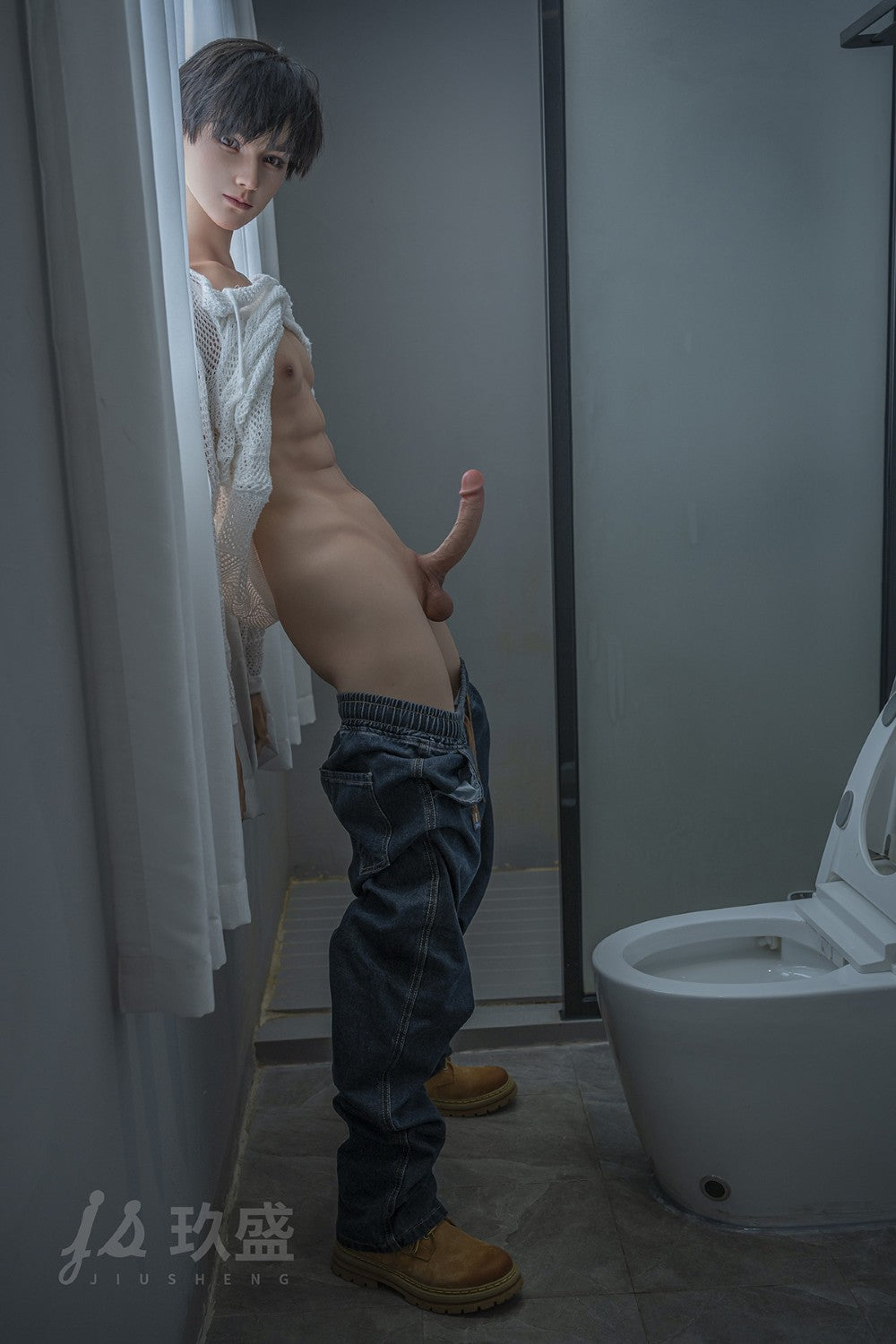 Gavino vyriška sekso lėlė (Jiusheng 180cm #2M Silicone)