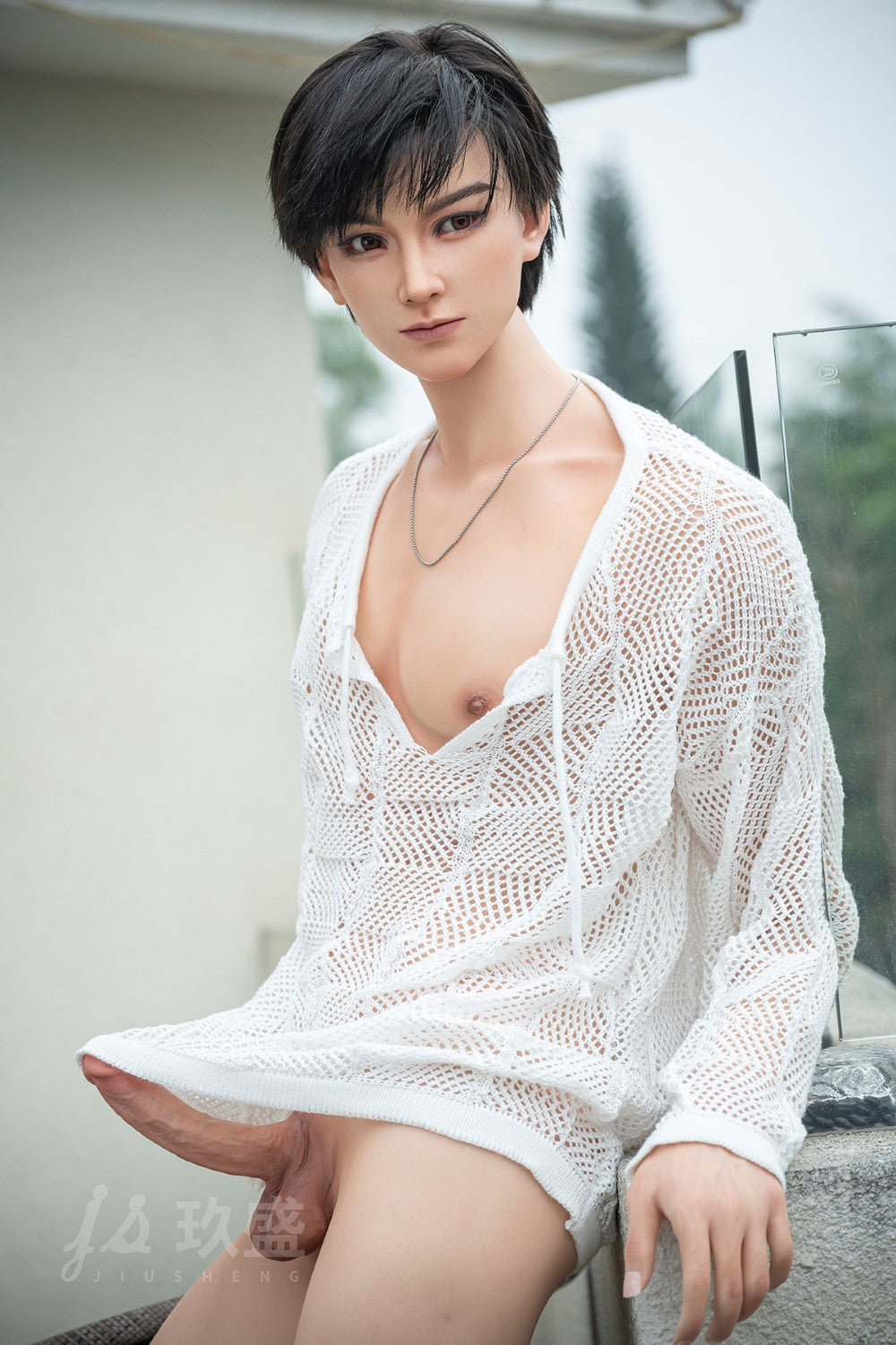 Gavino vyriška sekso lėlė (Jiusheng 180cm #2M Silicone)
