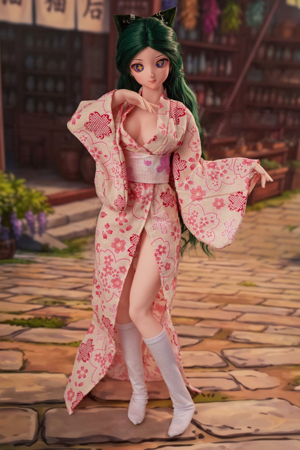 Momo Sexdocka (Climax Doll Mini 60cm C-kupa Silikon)