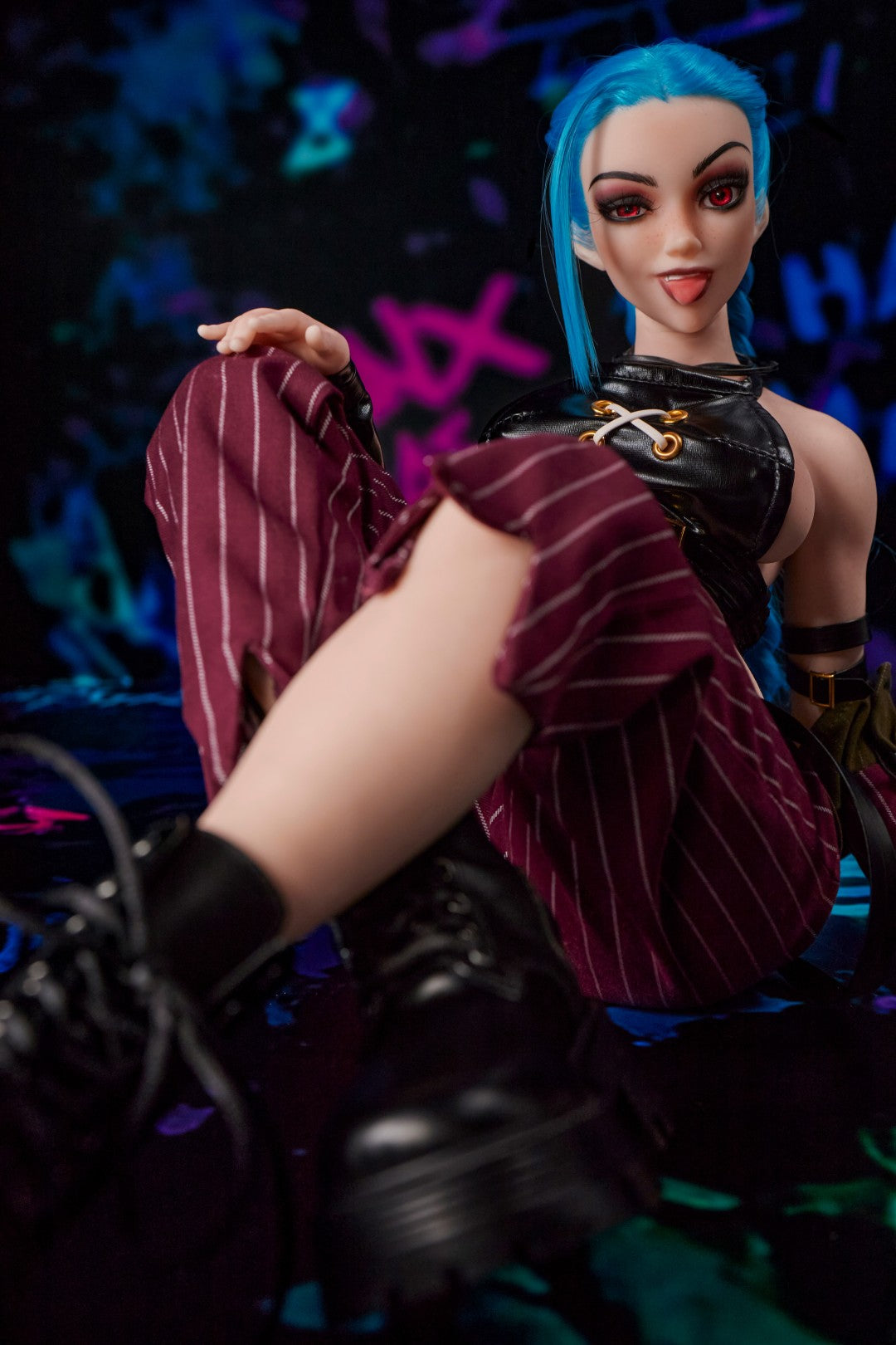 Jetta Sex Doll (Climax Doll Mini 70cm D-puodelis, silikonas)