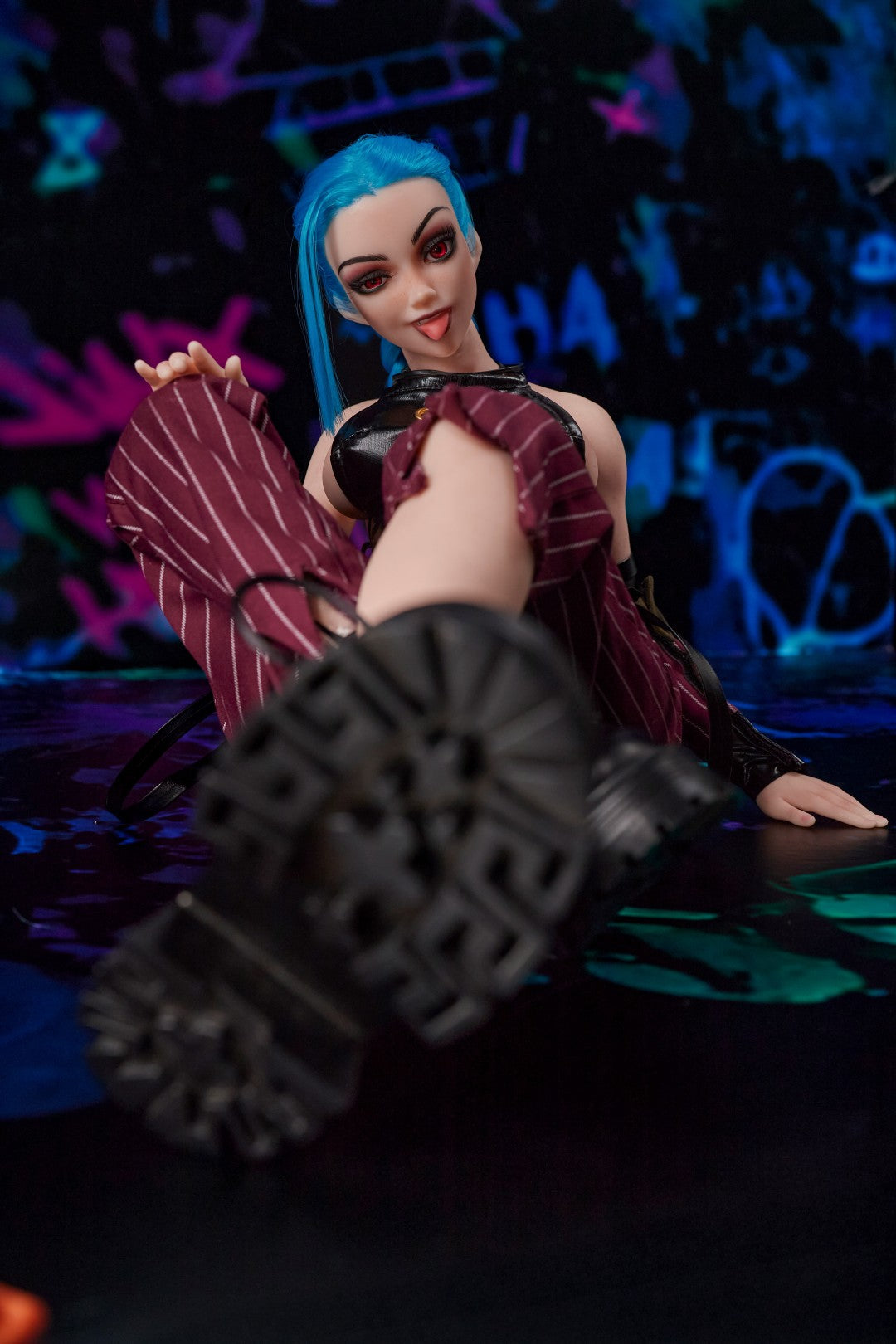 Jetta Sex Doll (Climax Doll Mini 70cm D-puodelis, silikonas)