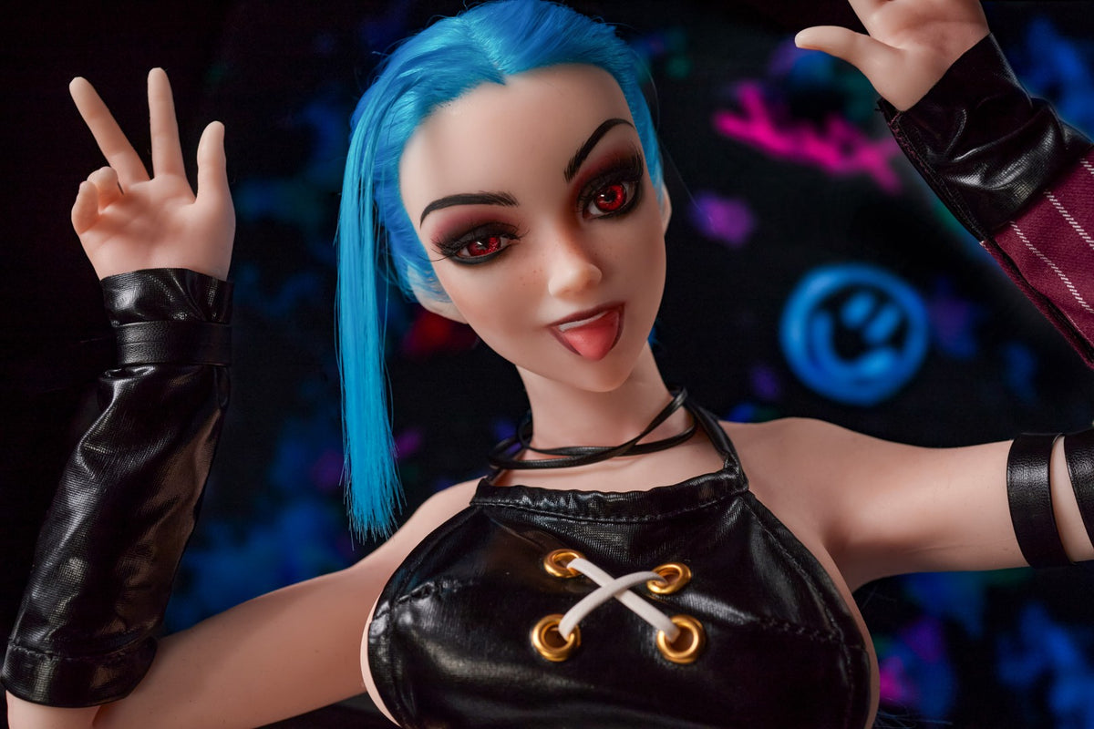 Jetta Sex Doll (Climax Doll Mini 70cm D-puodelis, silikonas)