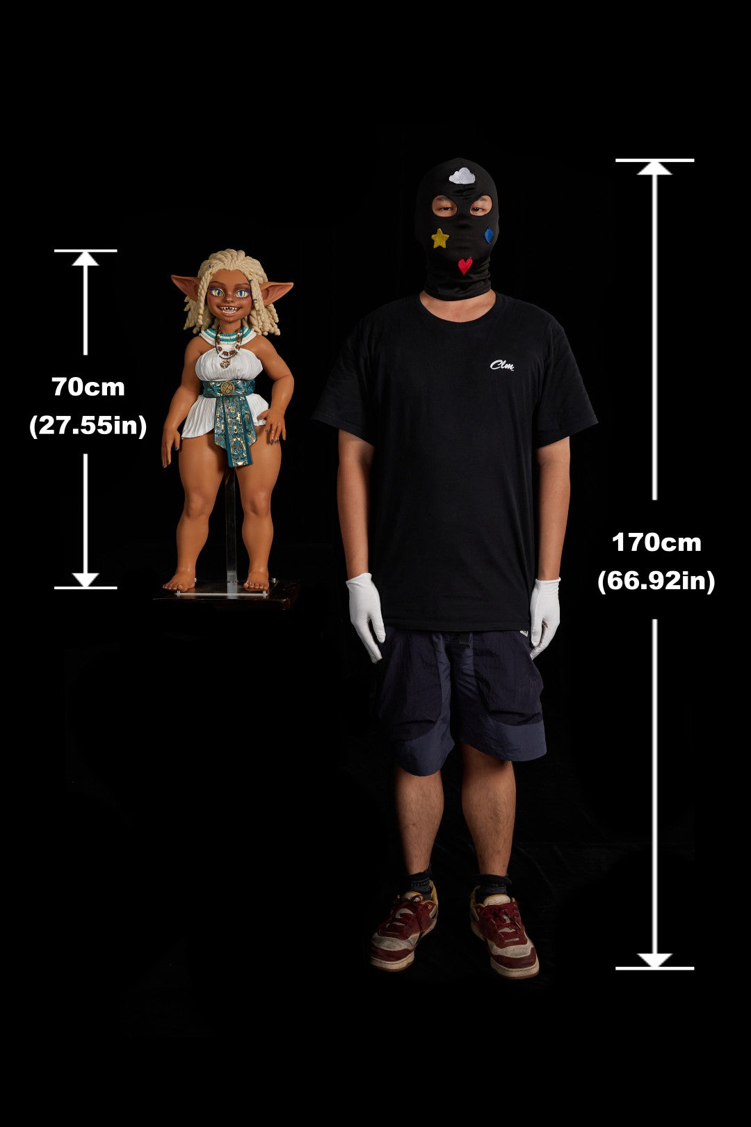 Sekso lėlė Kaela (Climax Doll Mini 70 cm V formos puodelis, silikonas)