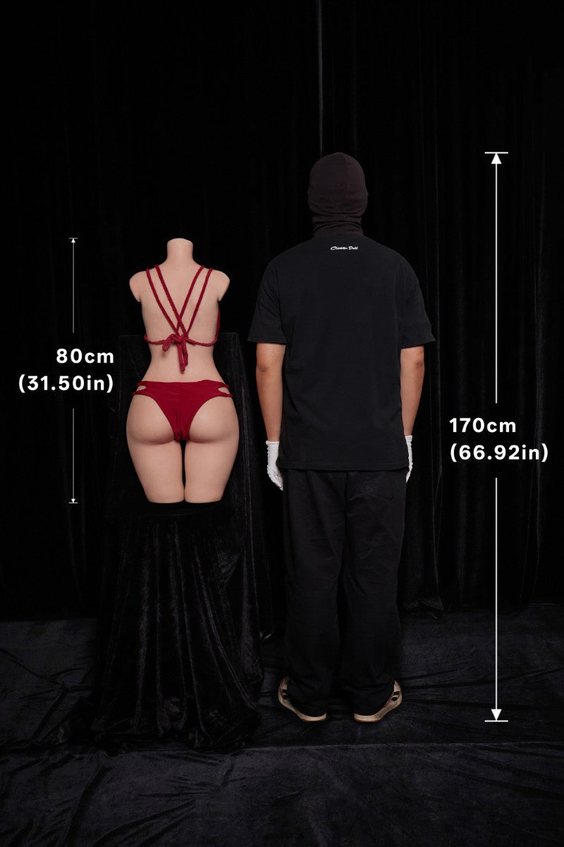Petit Torso Sex Doll (Climax Lėlė ULW 80cm A formos puodelis silikonas)