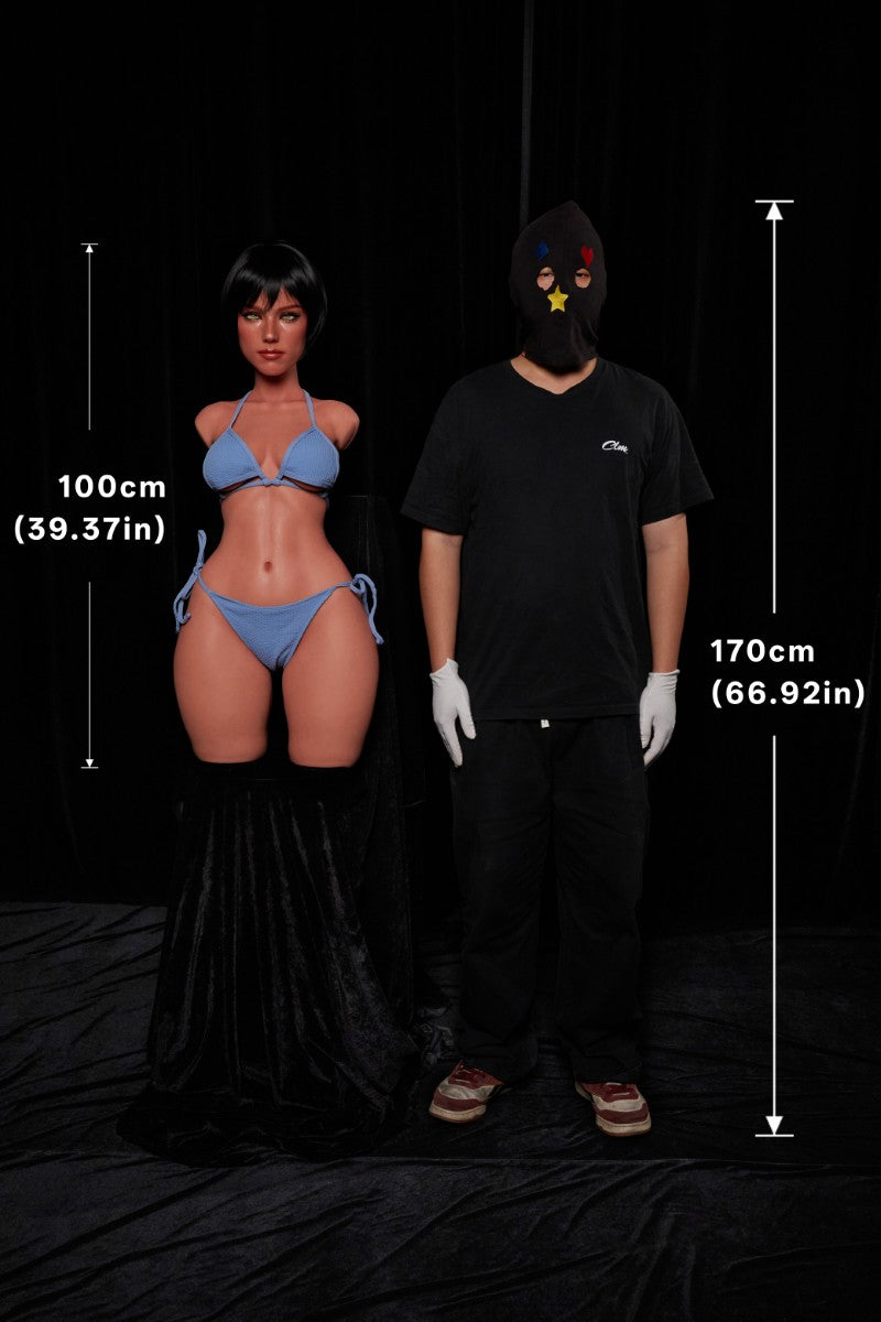 Livia Torso Sex Doll (Climax Lėlė ULW 100cm E puodelis silikonas)