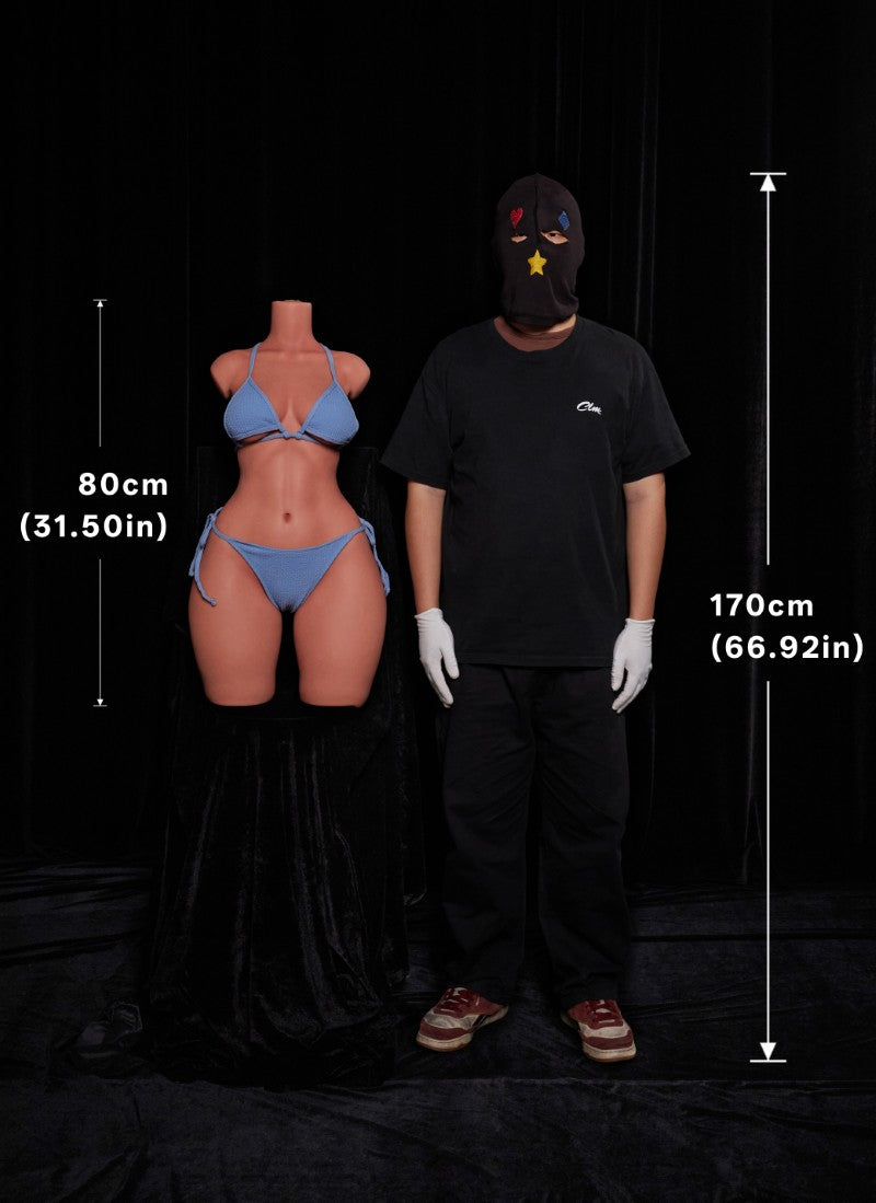 „Sport Torso Sex Doll“ (Climax Lėlė ULW 80cm E-puodelis silikonas)
