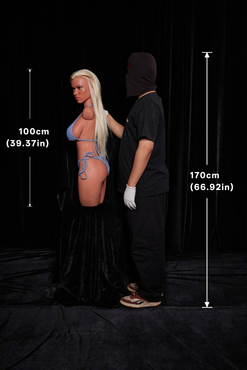 Fiora Sekso lėlė liemuo (Climax Lėlė ULW 100cm E puodelis silikonas)