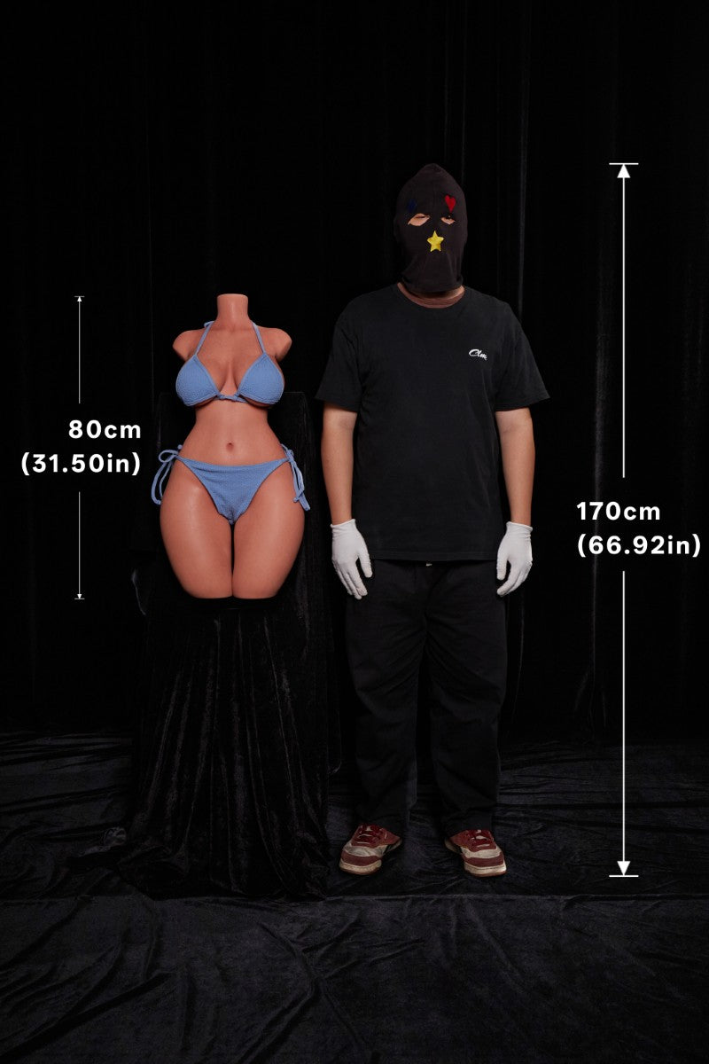 Sekso lėlė išlenktas liemuo (Climax Lėlė ULW 100cm E puodelis silikonas)