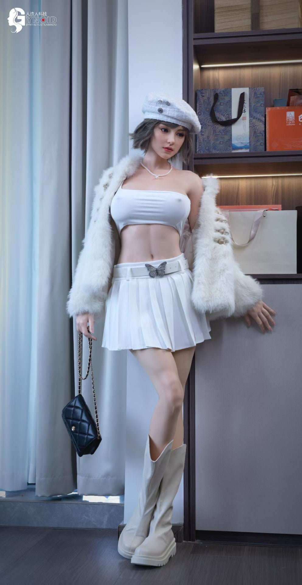 Sekso lėlė Mona Model 20R Deluxe (Gynoid Doll 163 cm E-Cup silikoninis)