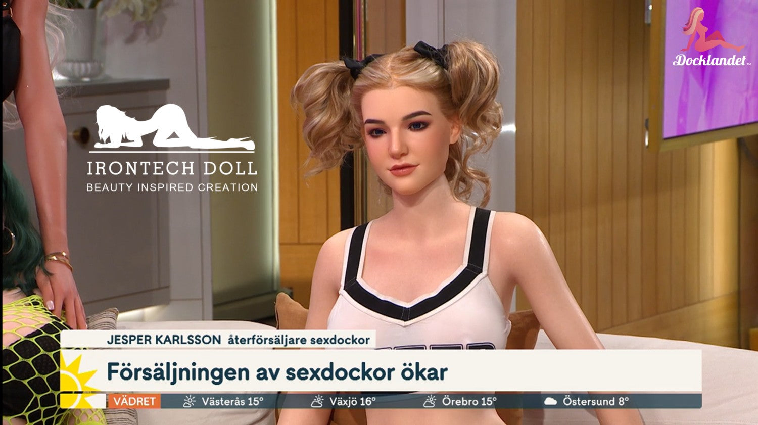 Eila Adams pornografijos žvaigždė sekso lėlė (Irontech Doll 160 cm C puodelis silikonas)