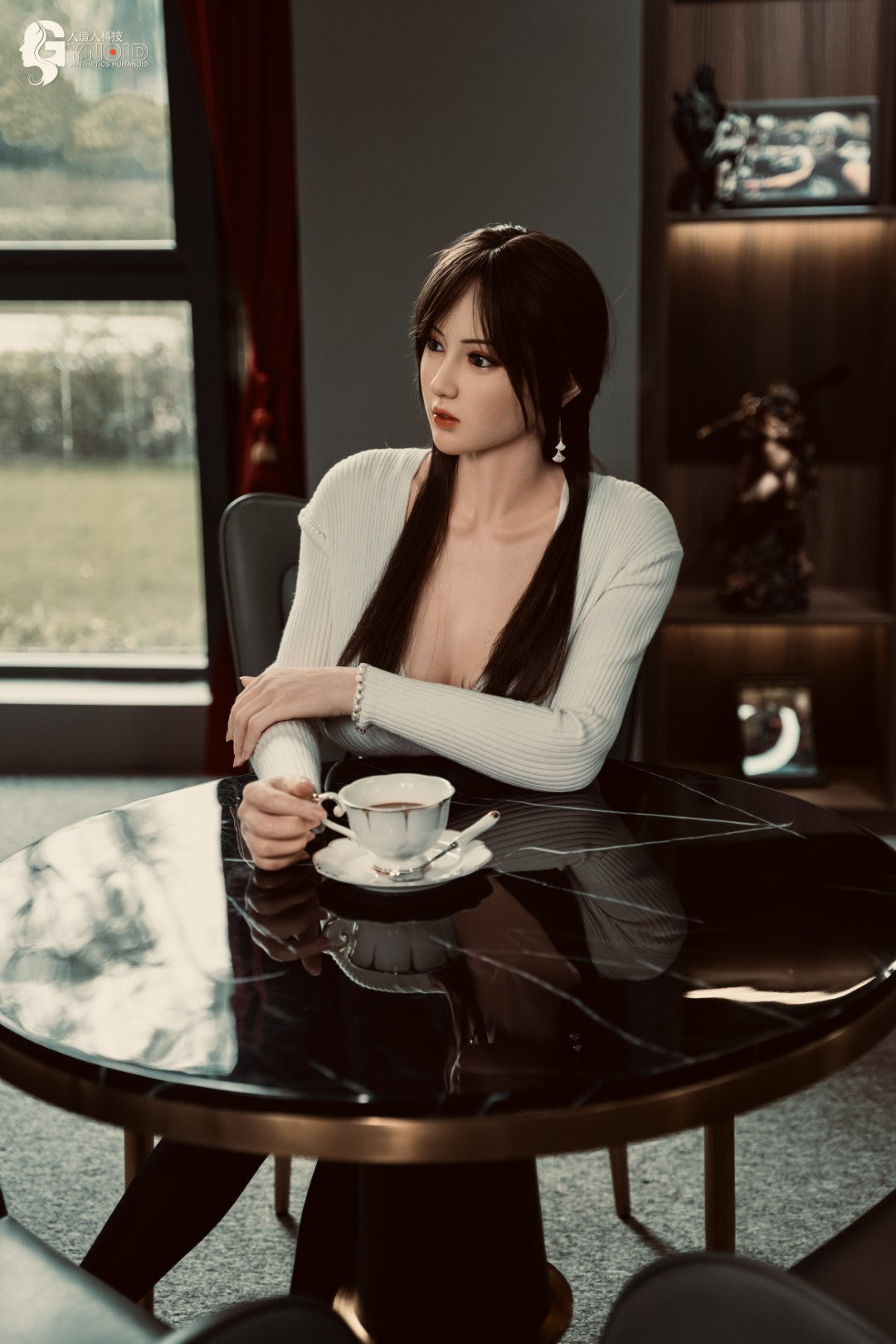 Sekso lėlė Leyla Model 19R Deluxe (Gynoid Doll 168 cm F-Cup silikoninis)