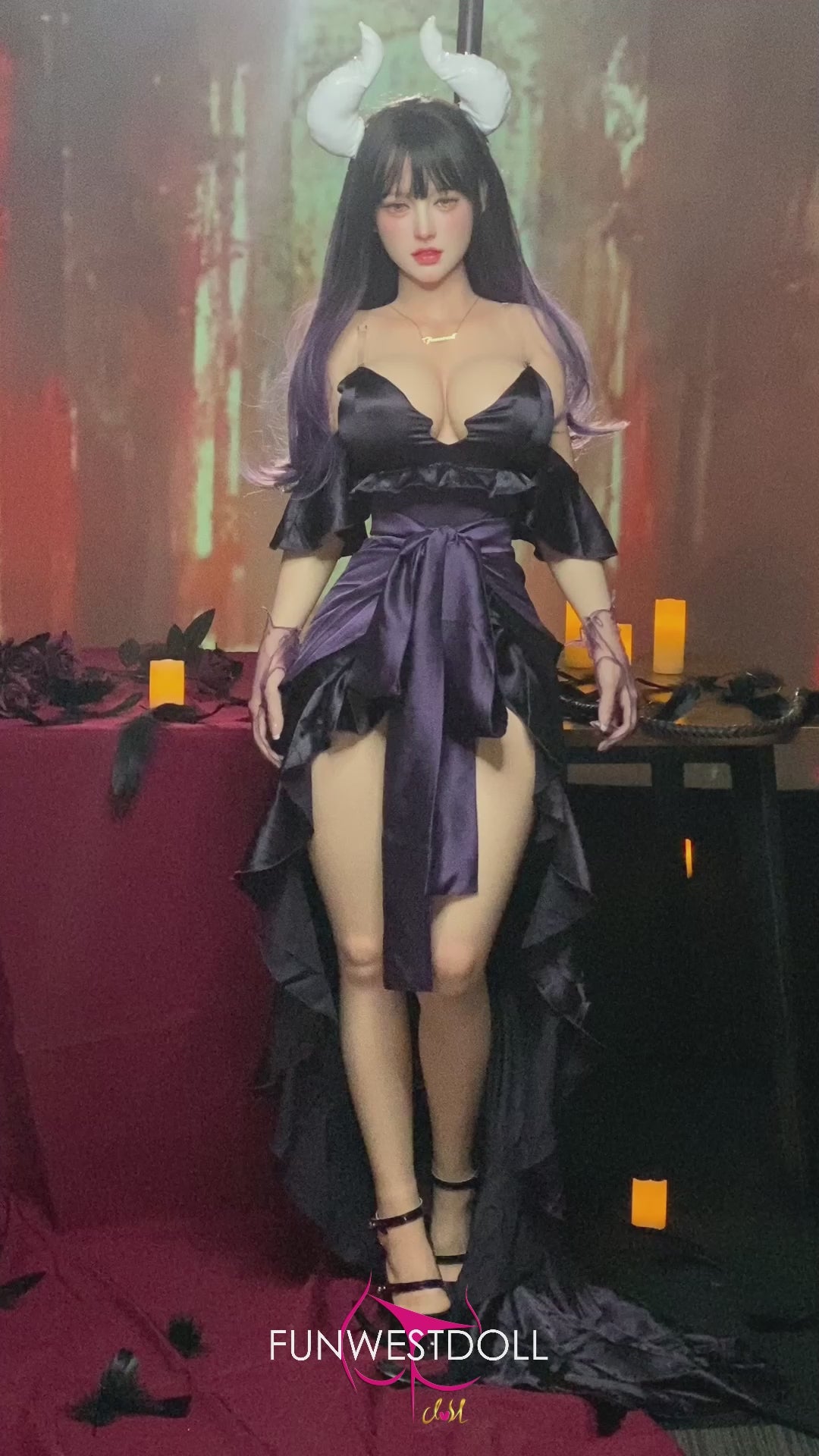 Chloe sekso lėlė (FunWest Doll 160 cm E-puodelis #035S silikonas)