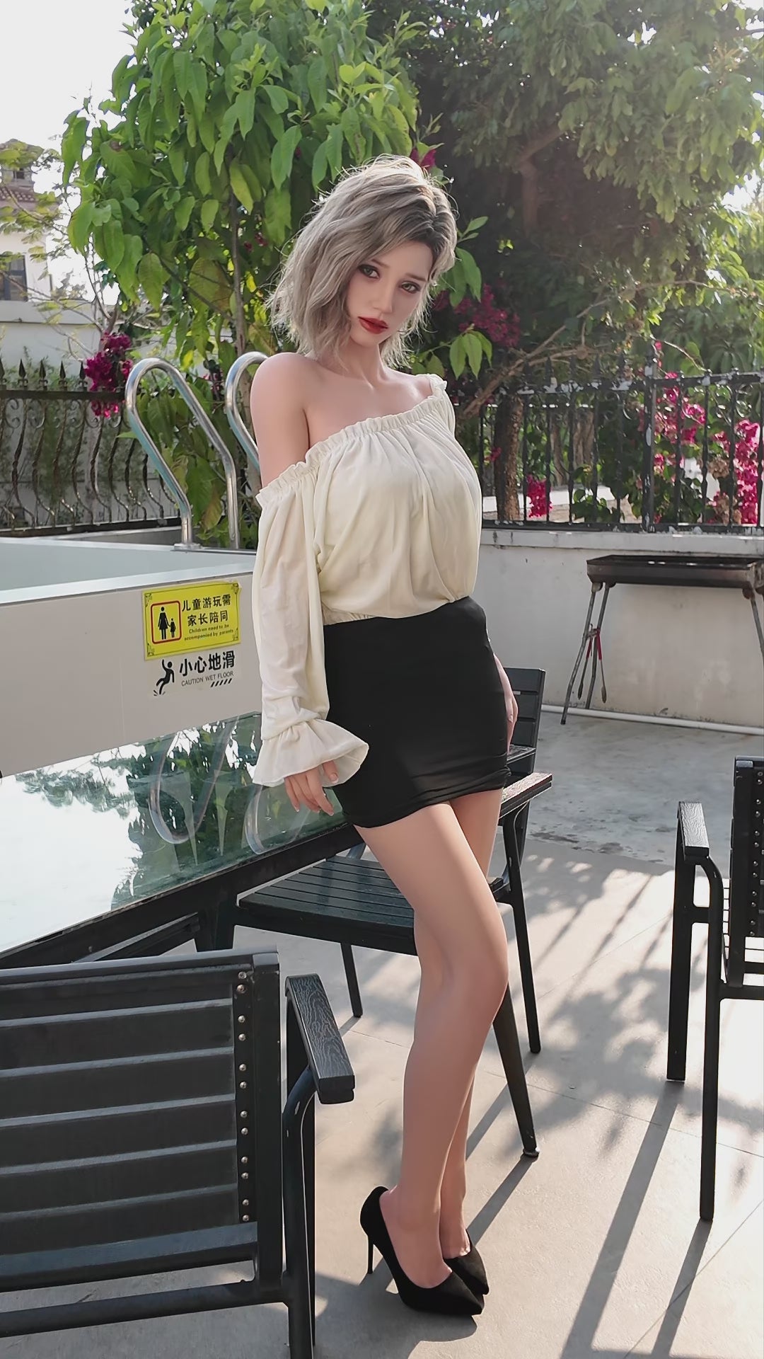 Sekso lėlė Sofija (TOP CYDOLL 168 cm F-puodelis TPE + silikonas)