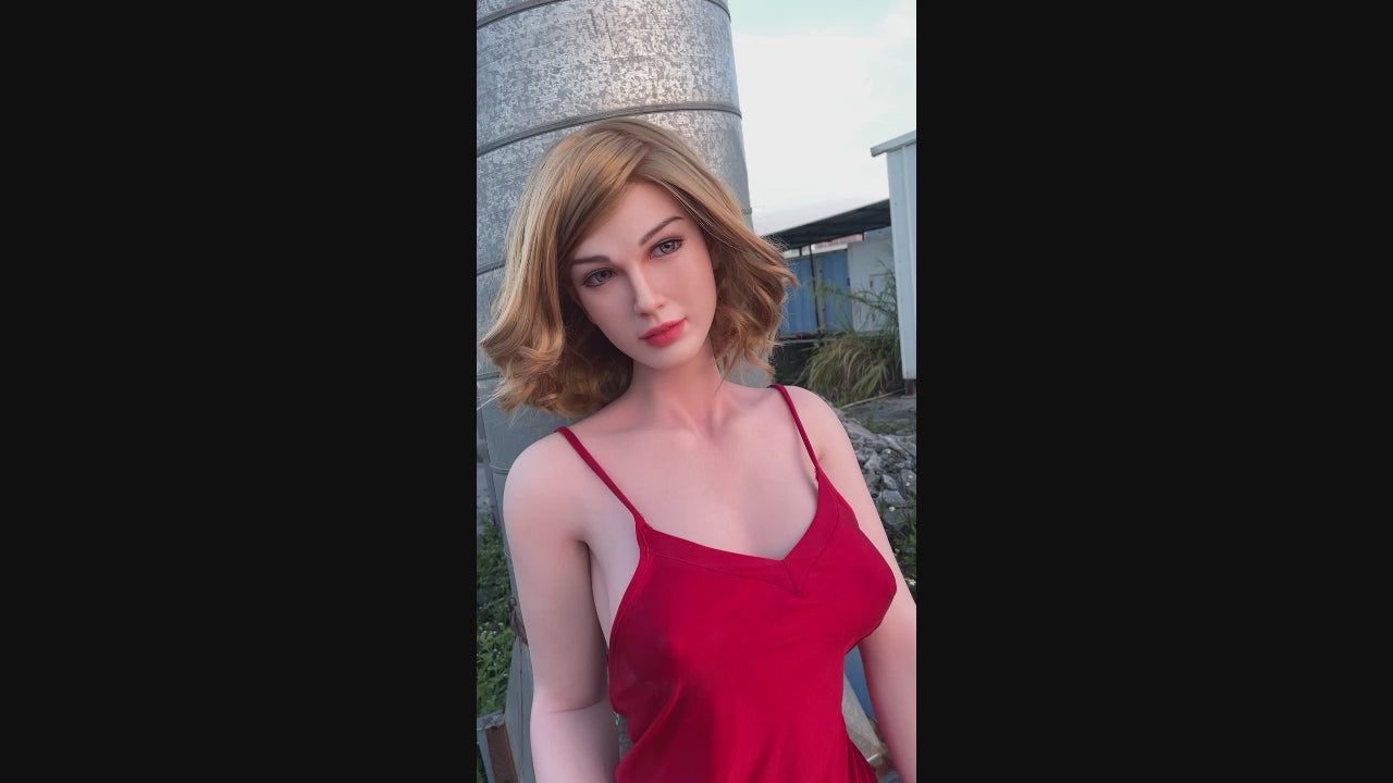 Olivia Sex Doll (Starpery 174 cm D puodelis TPE + silikonas)