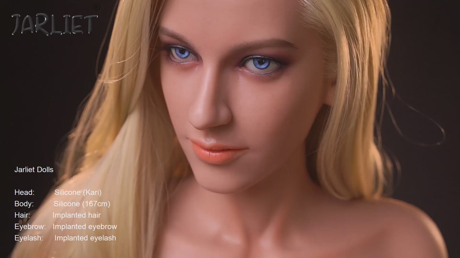 Kari Sex Doll (Jarliet 167 cm B puodelio silikonas)