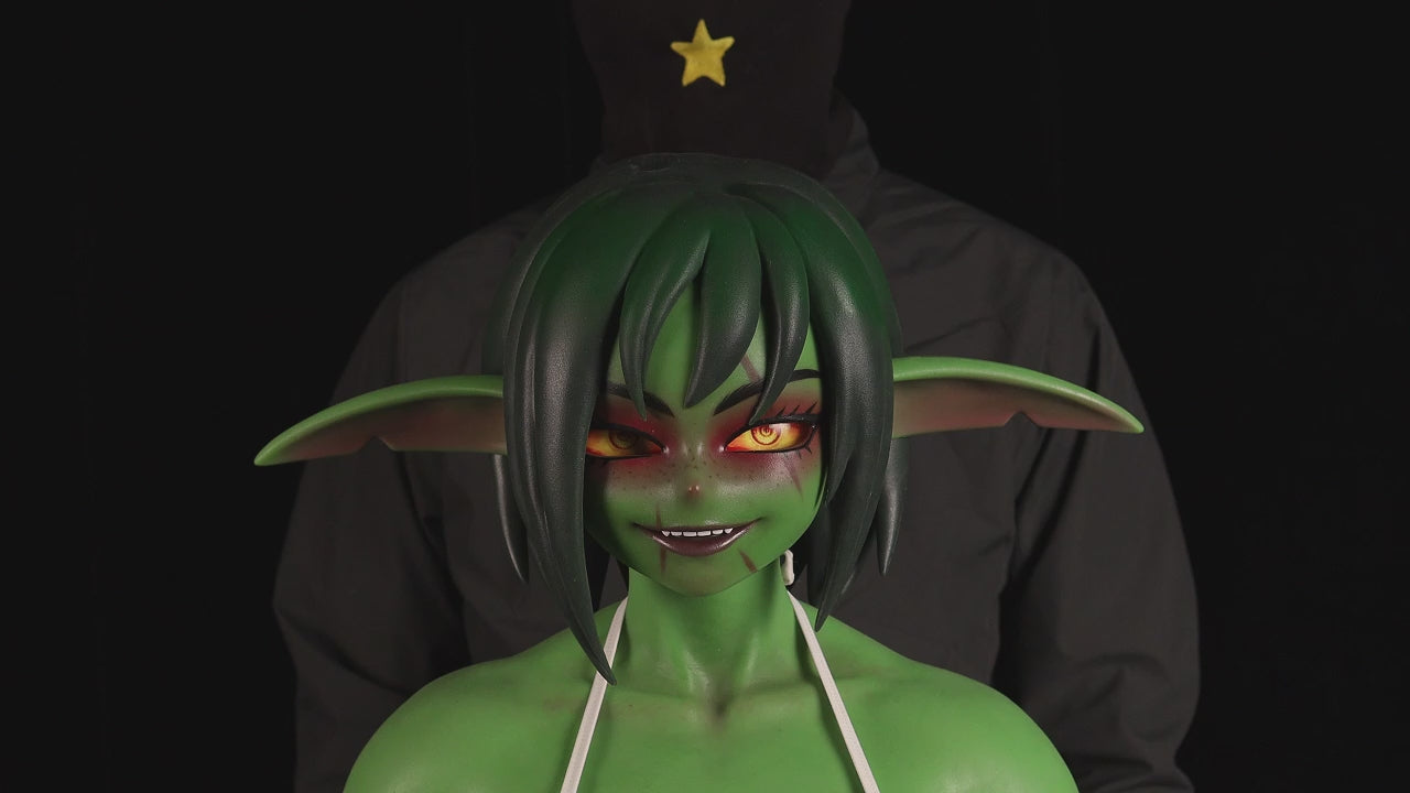 Barza Orc Sex Doll (Climax Doll Ultra 120cm J-puodelis silikoninis) EXPRESS