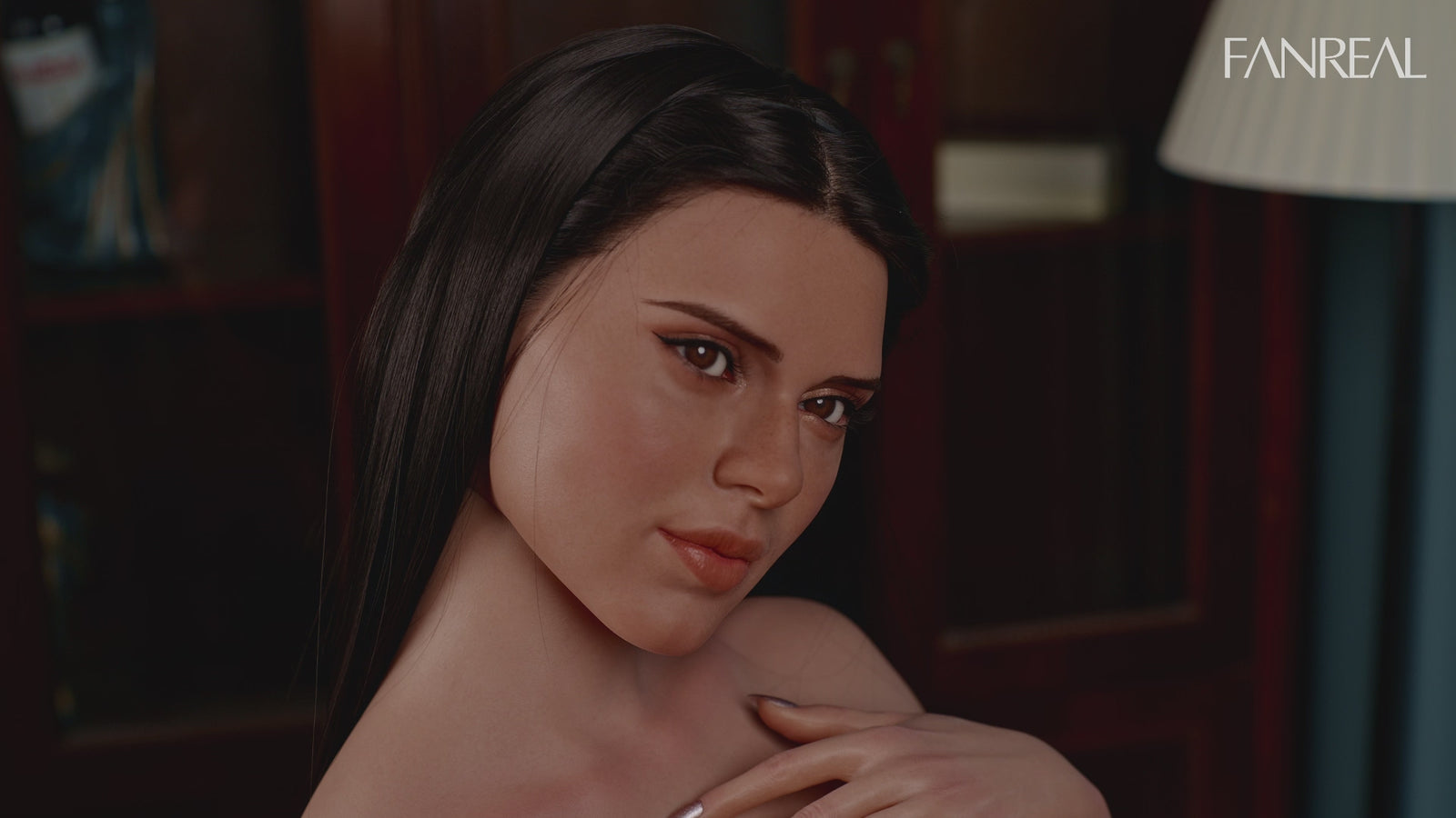 Gina Sex Doll (FanReal Doll 159 cm F-puodelis silikonas)
