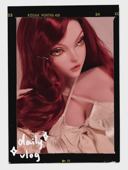 Sekso lėlė Andrea Cooper (Elsa Babe 148cm DHR010 silikonas)