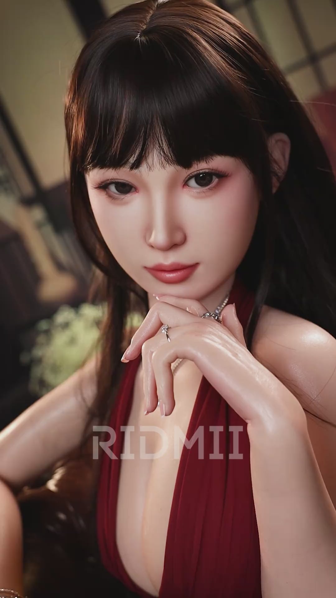 Hainas Robot AI sekso lėlė (Ridmii Doll 163 cm C puodelis TPE + silikonas)