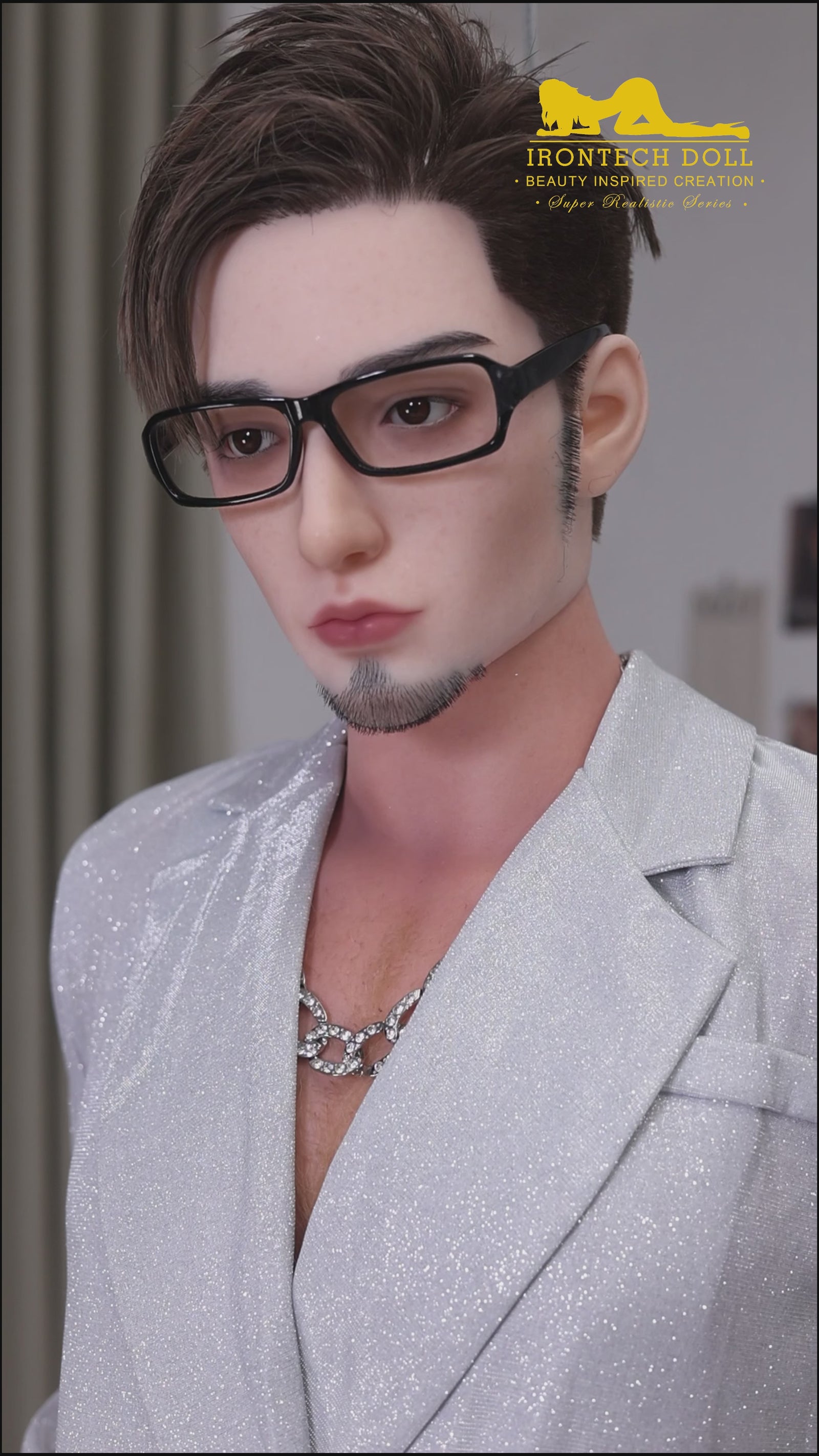John Male Sex Doll (Irontech Doll 170 cm M10 silikonas)