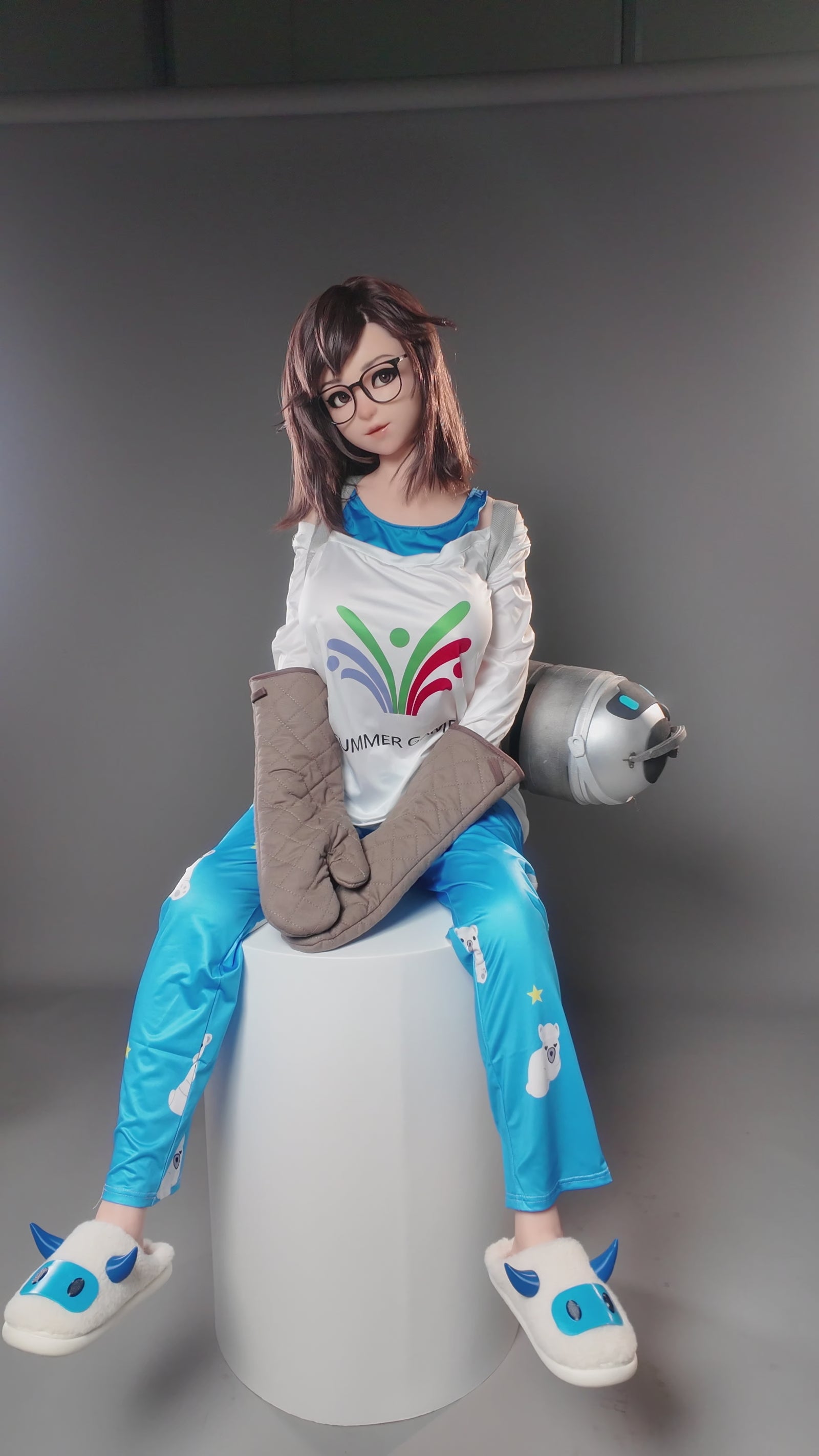 „Mei Sex Doll“ („Game Lady“ 165 cm G-Cup Nr. 40-1 silikonas)