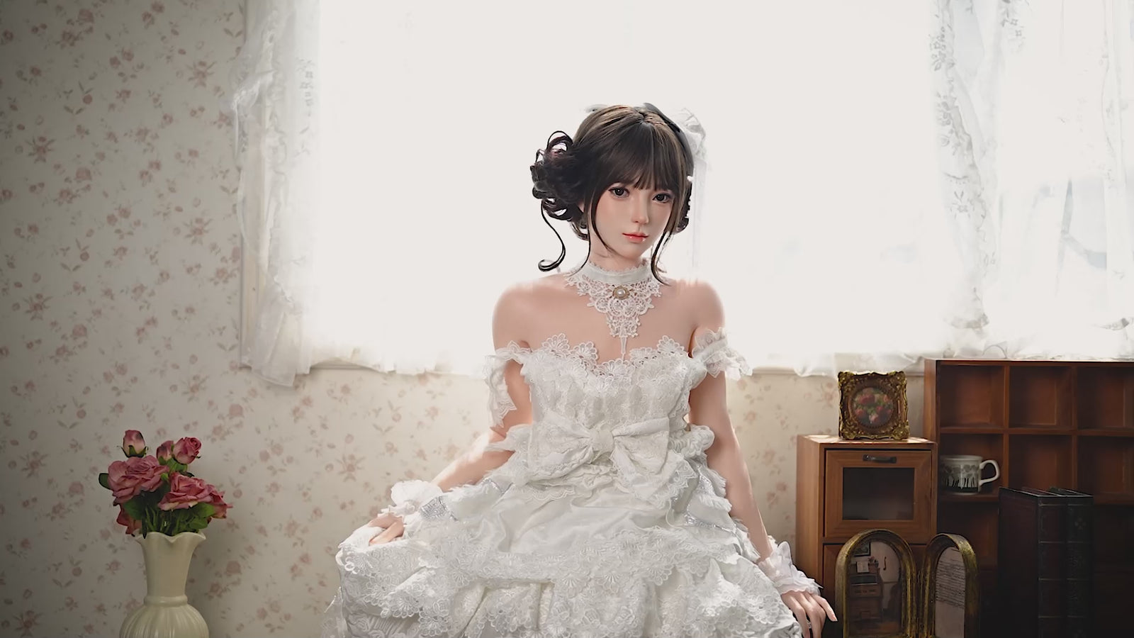 Sekso lėlė „Lolita“ (Jiusheng 156 cm B-Cup #109 silikonas)