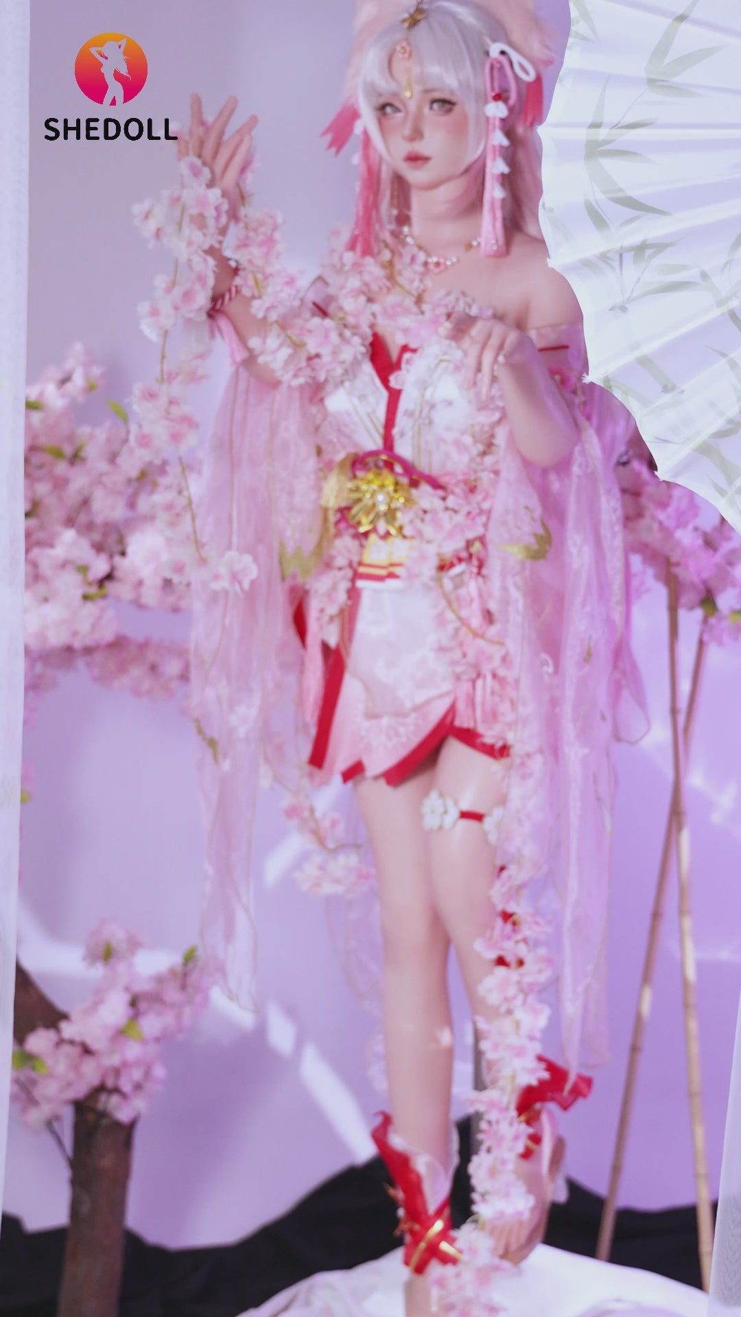 Kosame Sex Doll (SHEDOLL 168 cm D puodelis #SH143 2.0 silikonas)