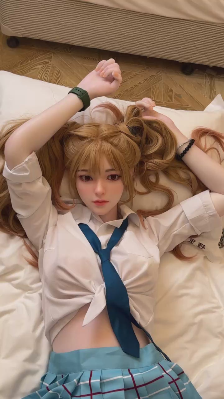 Sekso lėlė Asuka (Starpery 163 cm C puodelis TPE + silikonas)