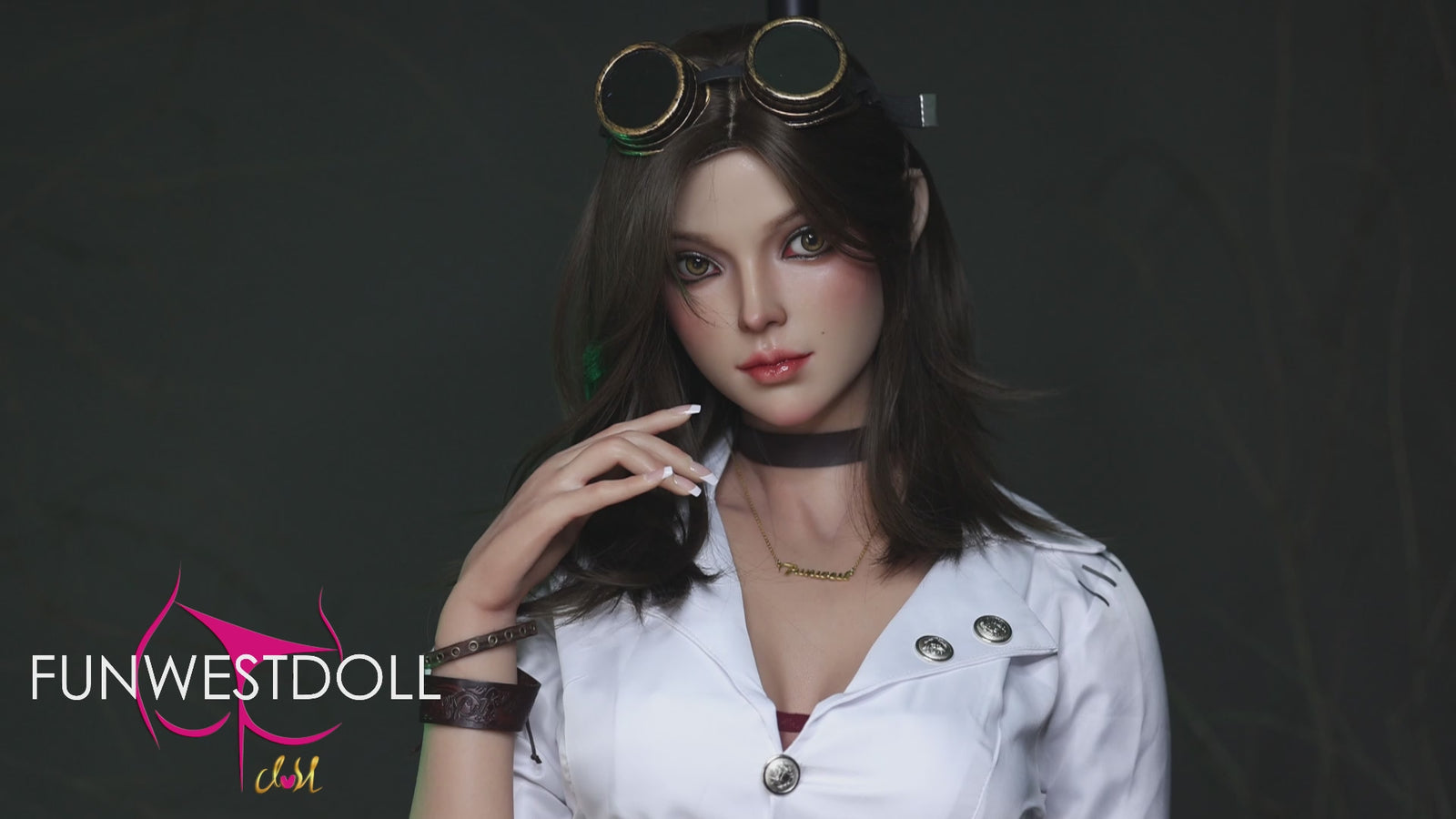 Lexie sekso lėlė (FunWest Doll 168 cm D formos puodelio #026S RST Silikonas) EXPRESS
