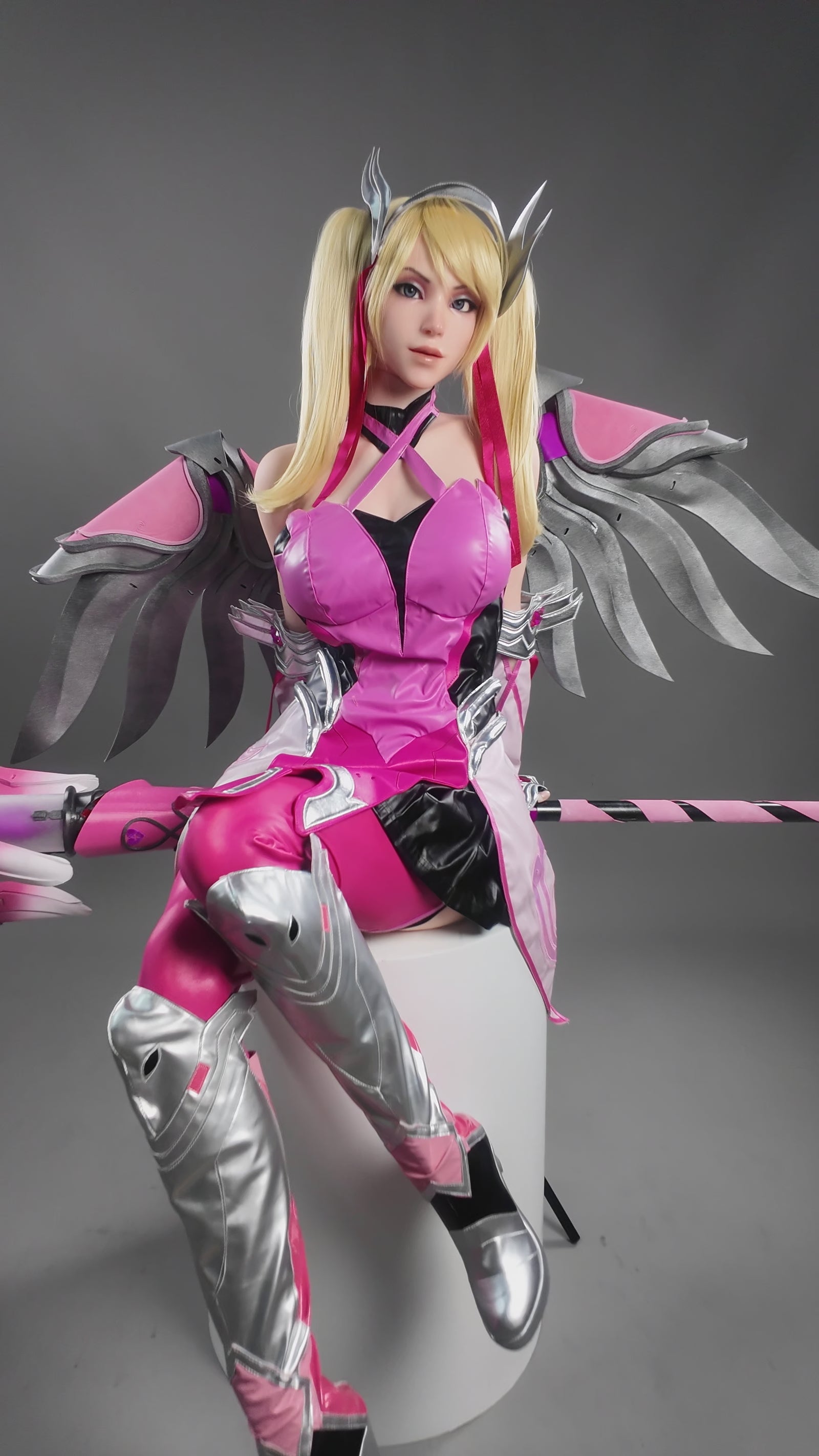„Mercy Sex Doll“ („Game Lady“ 171 cm G-Cup Nr. 38 silikonas)