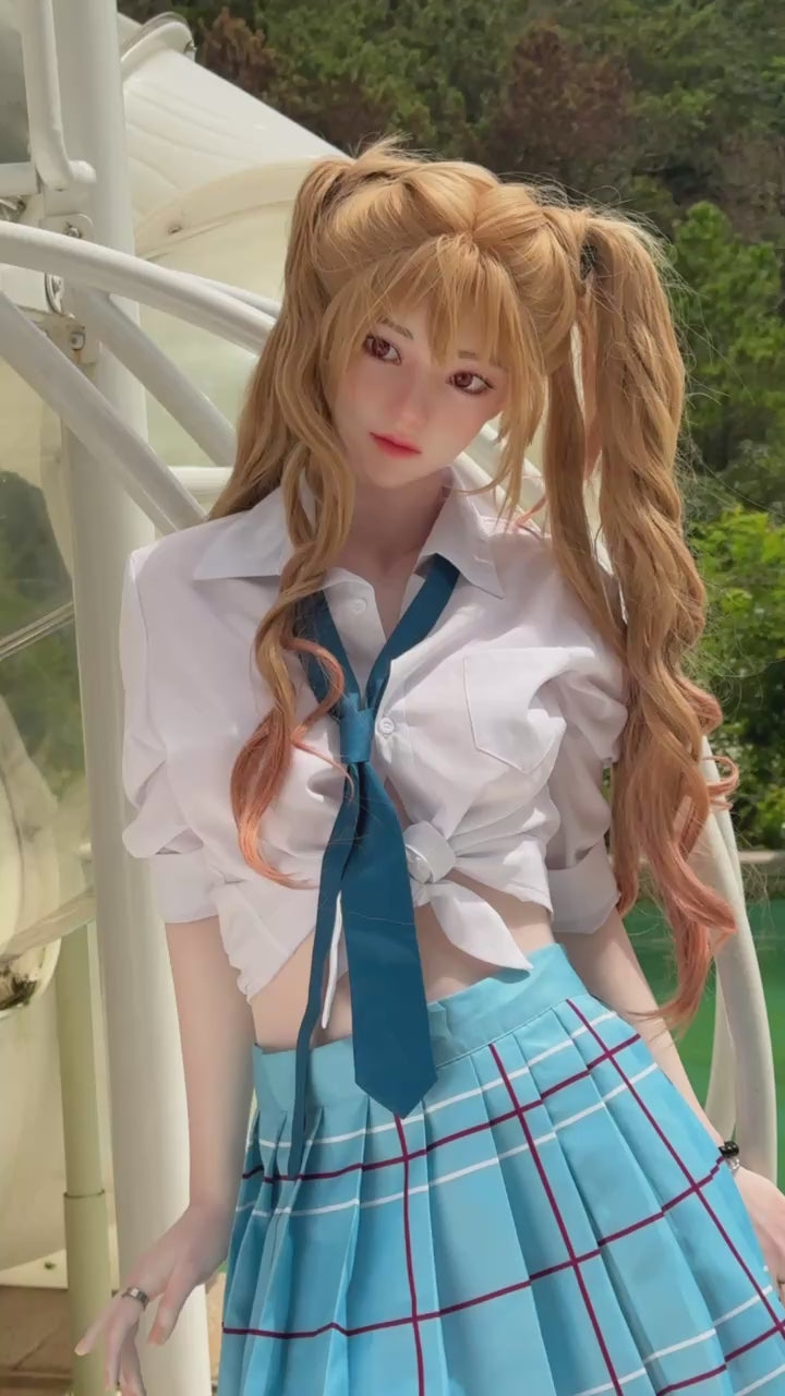 Sekso lėlė Asuka (Starpery 163 cm C puodelis TPE + silikonas)