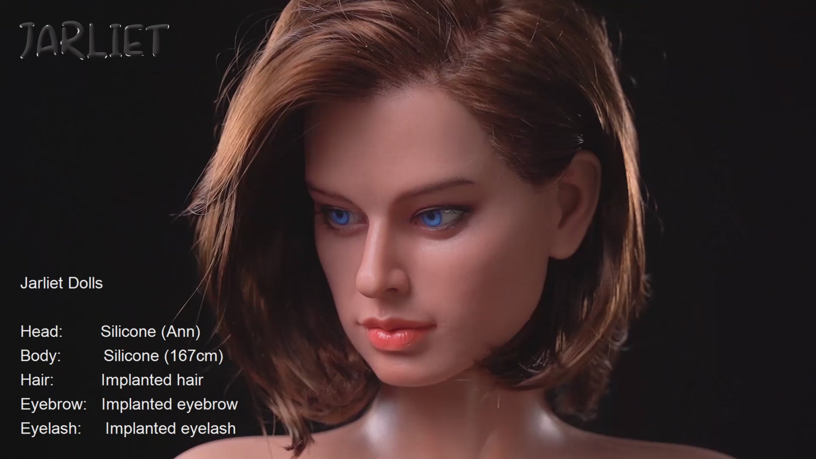 Ann Sex Doll (Jarliet 167 cm B puodelio silikonas)