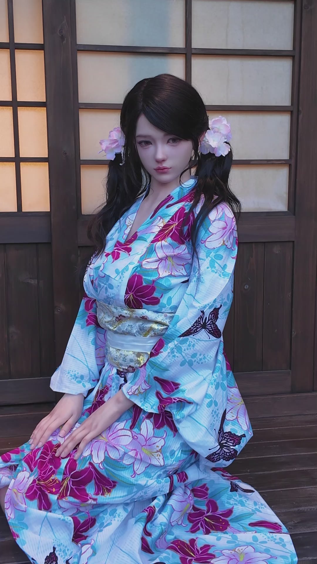 Sekso lėlė Sato Asuka (TOP CYDOLL 162 cm E-puodelis TPE + silikonas)