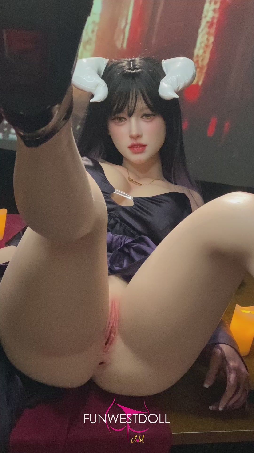 Chloe sekso lėlė (FunWest Doll 160 cm E-puodelis #035S silikonas)